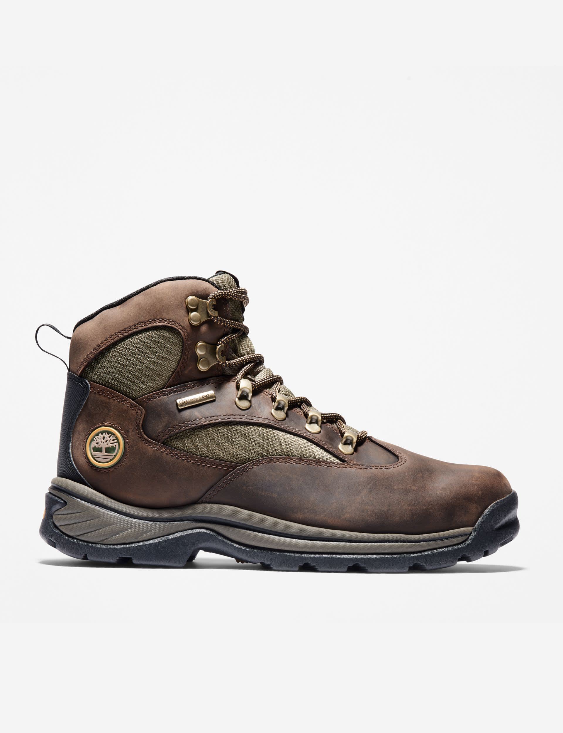 Timberland Men's Chocura Leather Walking Boots - 9 - Brown Mix, Brown Mix