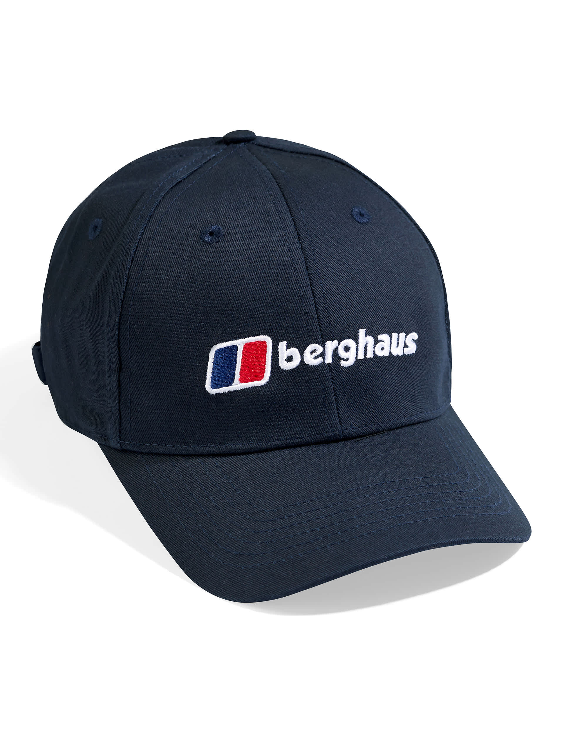 Berghaus Logo Recognition Pure Cotton Baseball Cap - Dark Blue, Dark Blue,Black