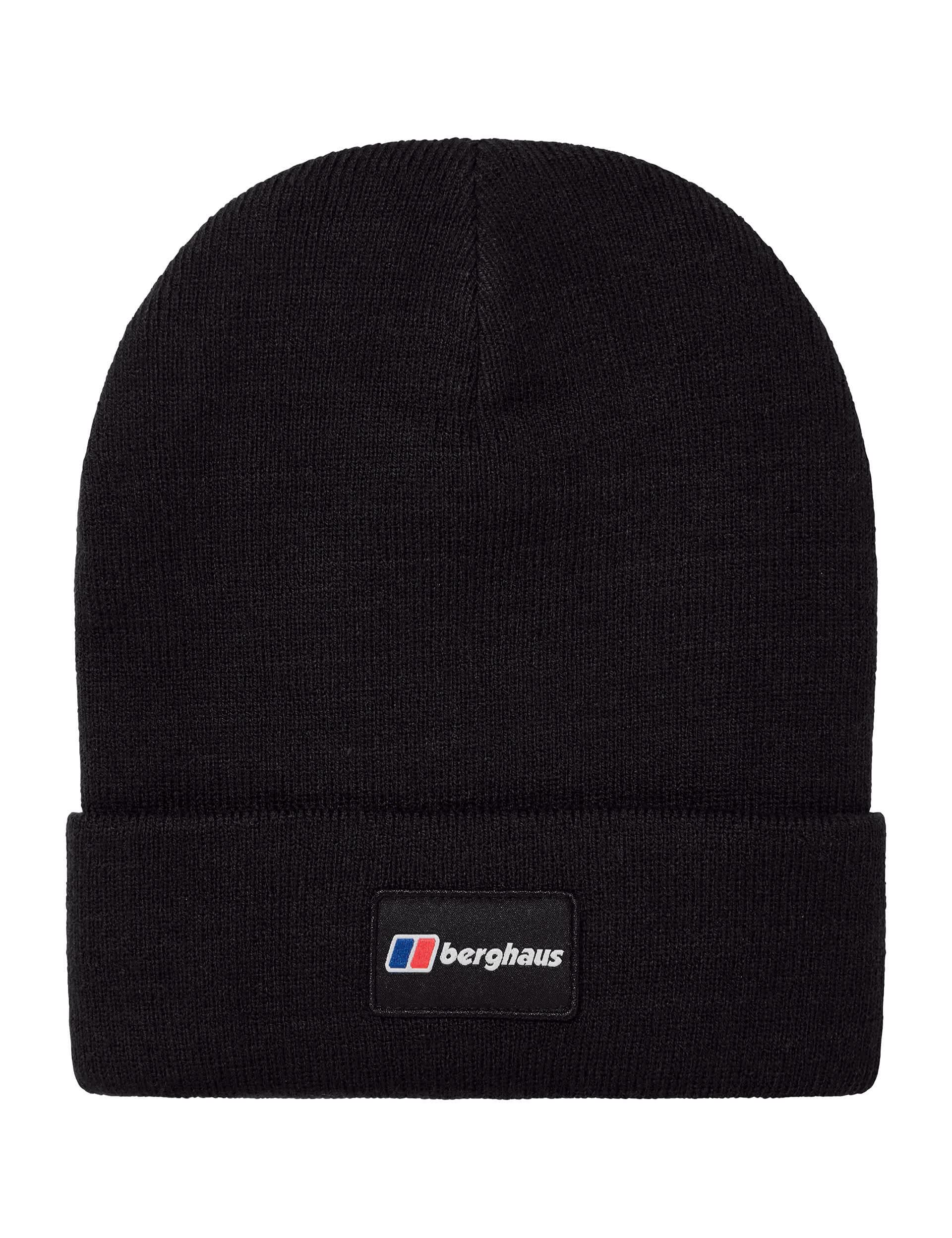 Berghaus Men's Logo Recognition Beanie Hat - Black, Black,Air Force Blue