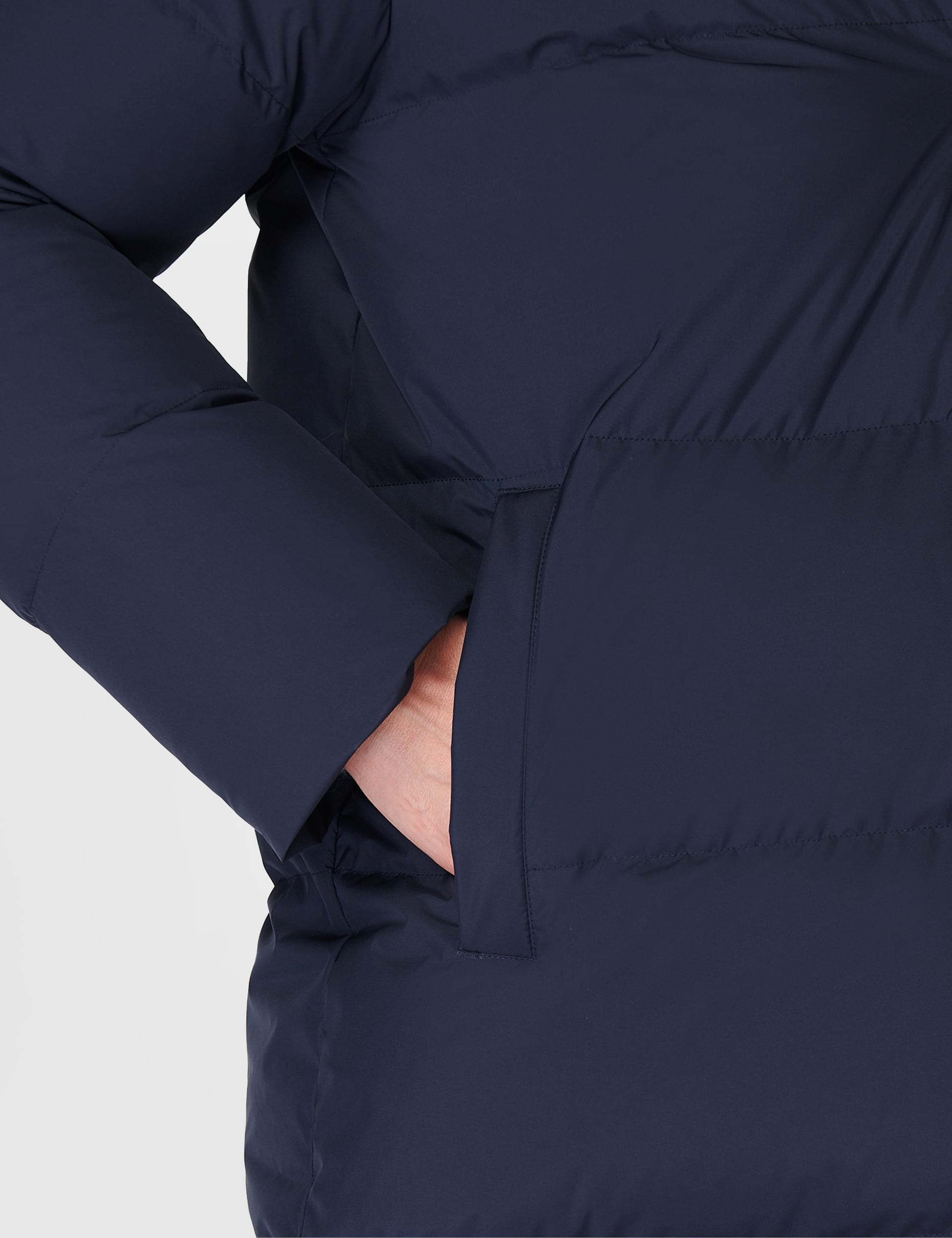 Sweaty Betty Women's Padded Hooded Puffer Jacket - L - Navy, Navy