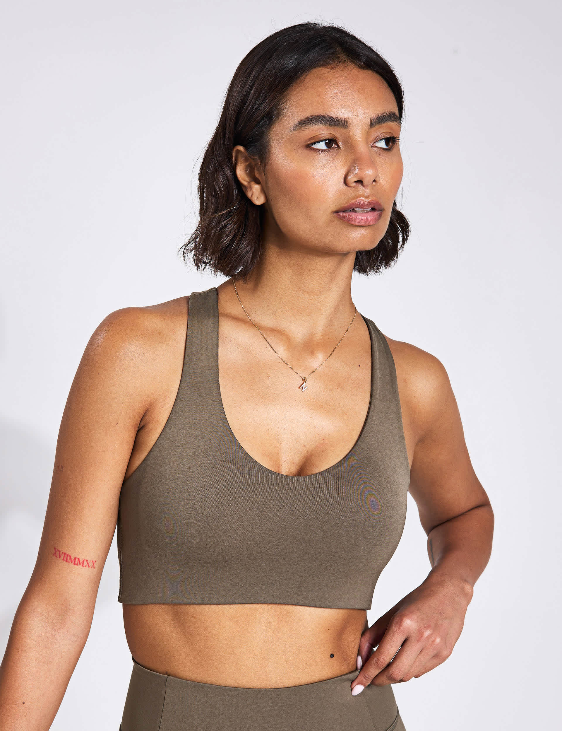 Girlfriend Collective Women's Float Lola Non Wired Sports Bra (XS-XL) - M - Lime Green, Lime Green