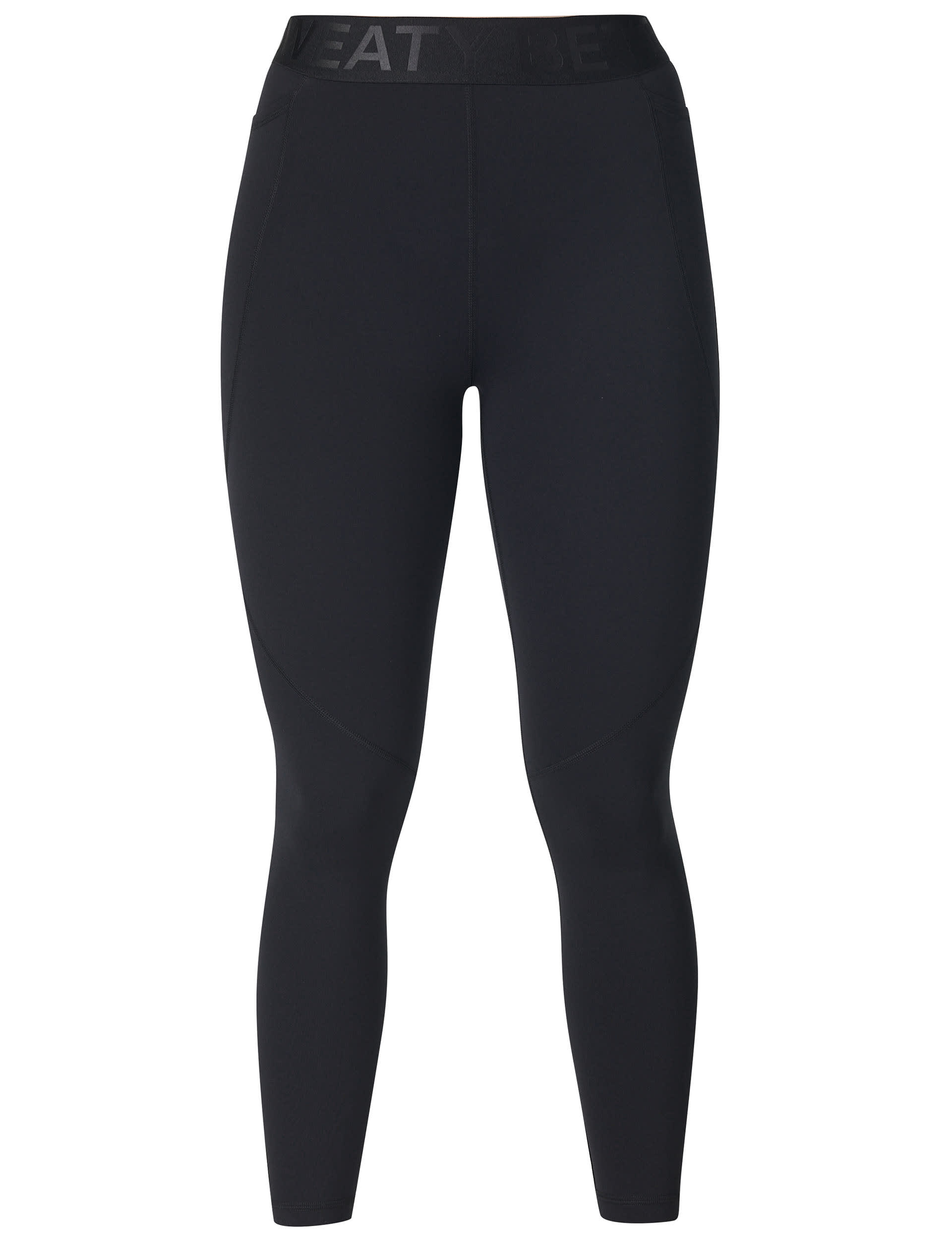 Sweaty Betty Women's Power Elastic Waist Sculpting 7/8 Leggings - M - Black, Black