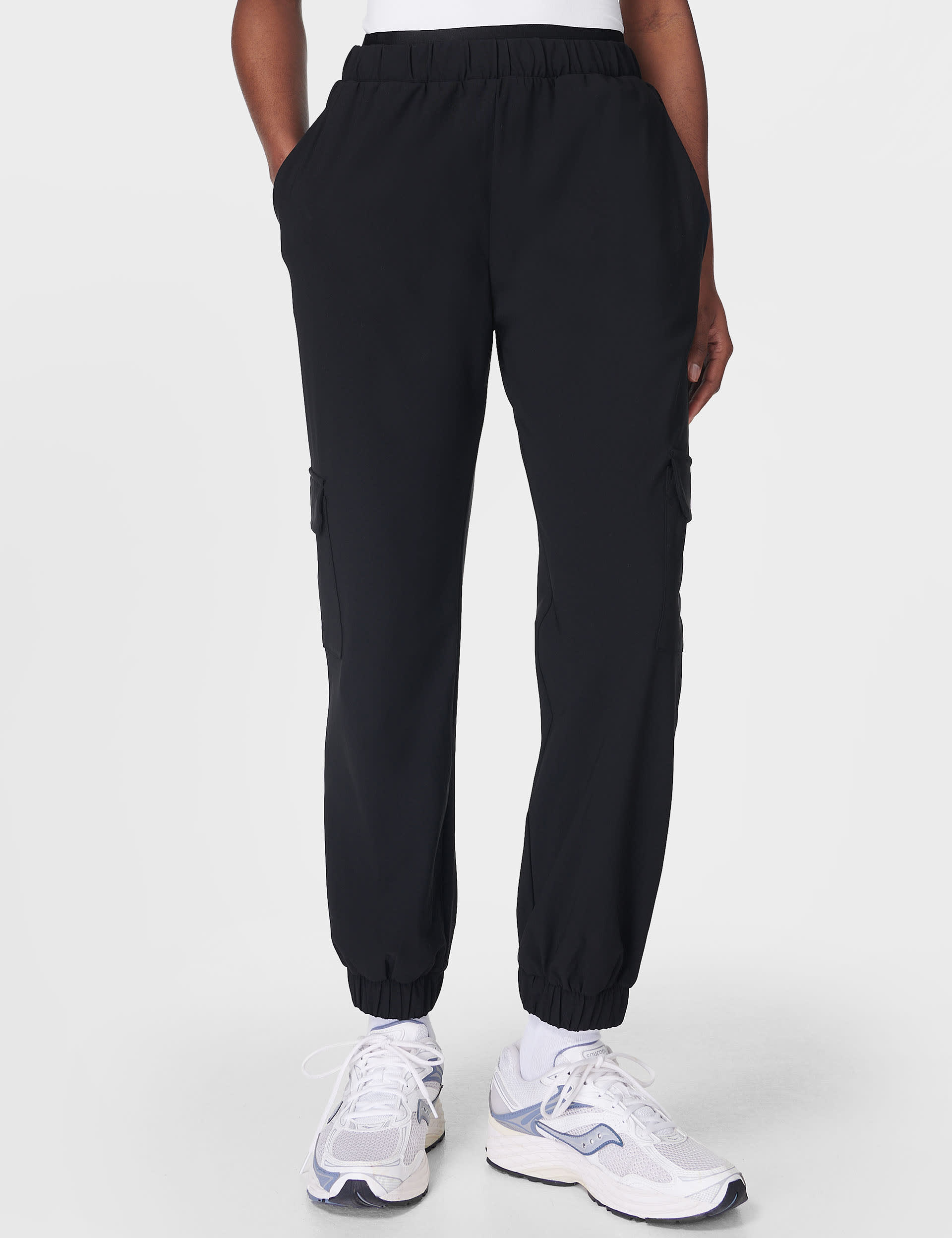 Sweaty Betty Women's Winter Explorer Cargo Joggers - M - Black, Black