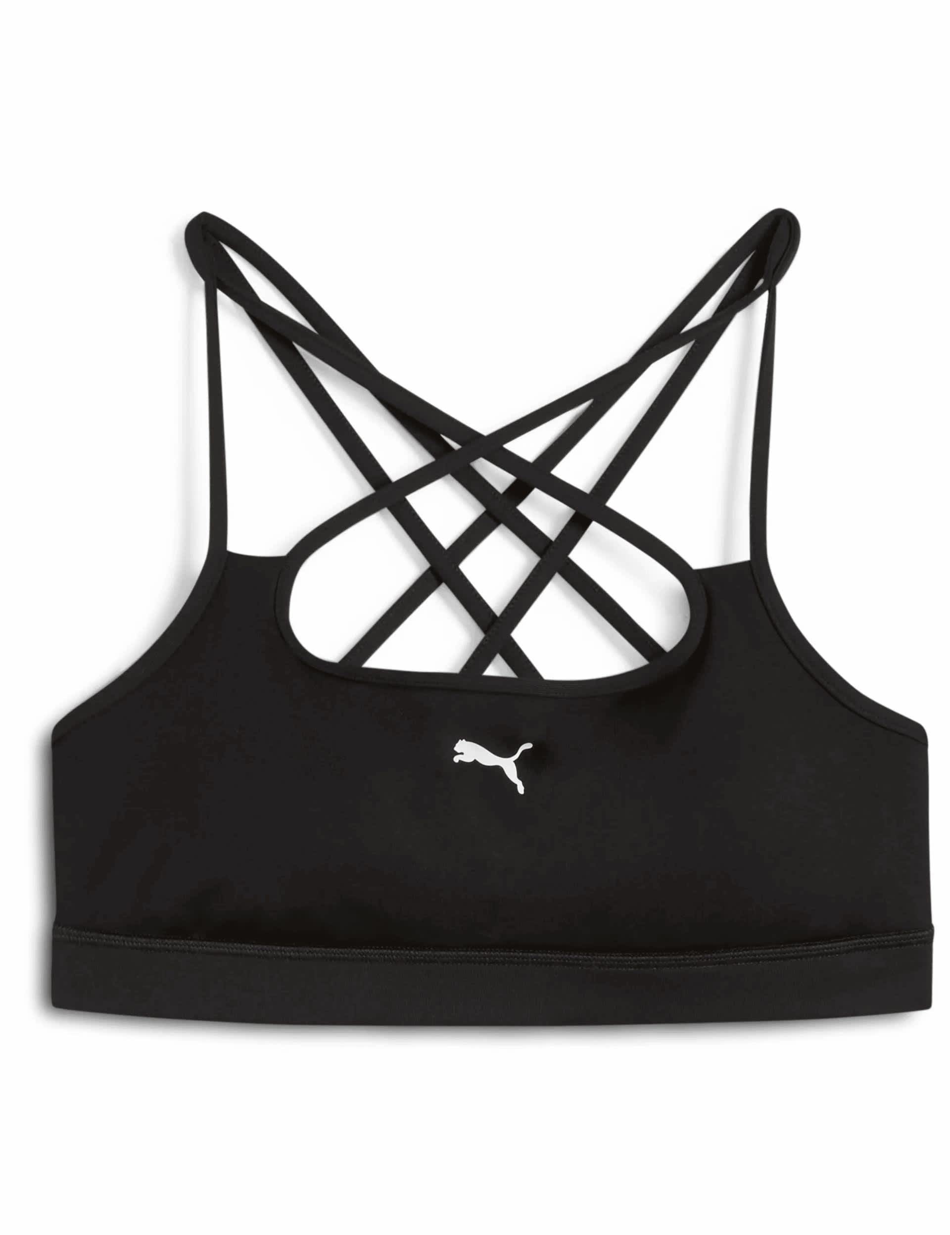 Puma Women's Move Non Wired Sports Bra (A-E) - L - Black, Black