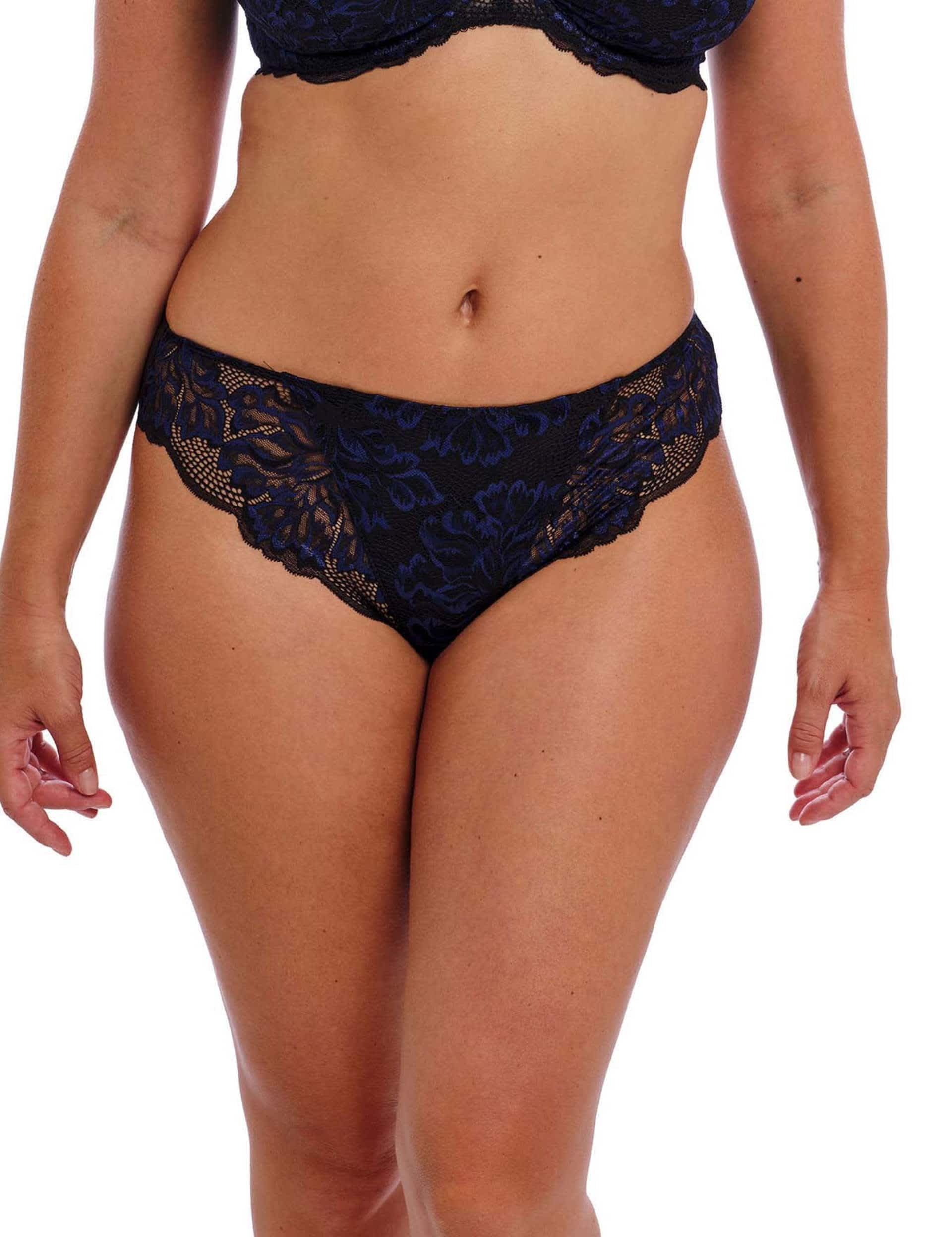 Fantasie Women's Lace Bikini Knickers - Black Mix, Black Mix