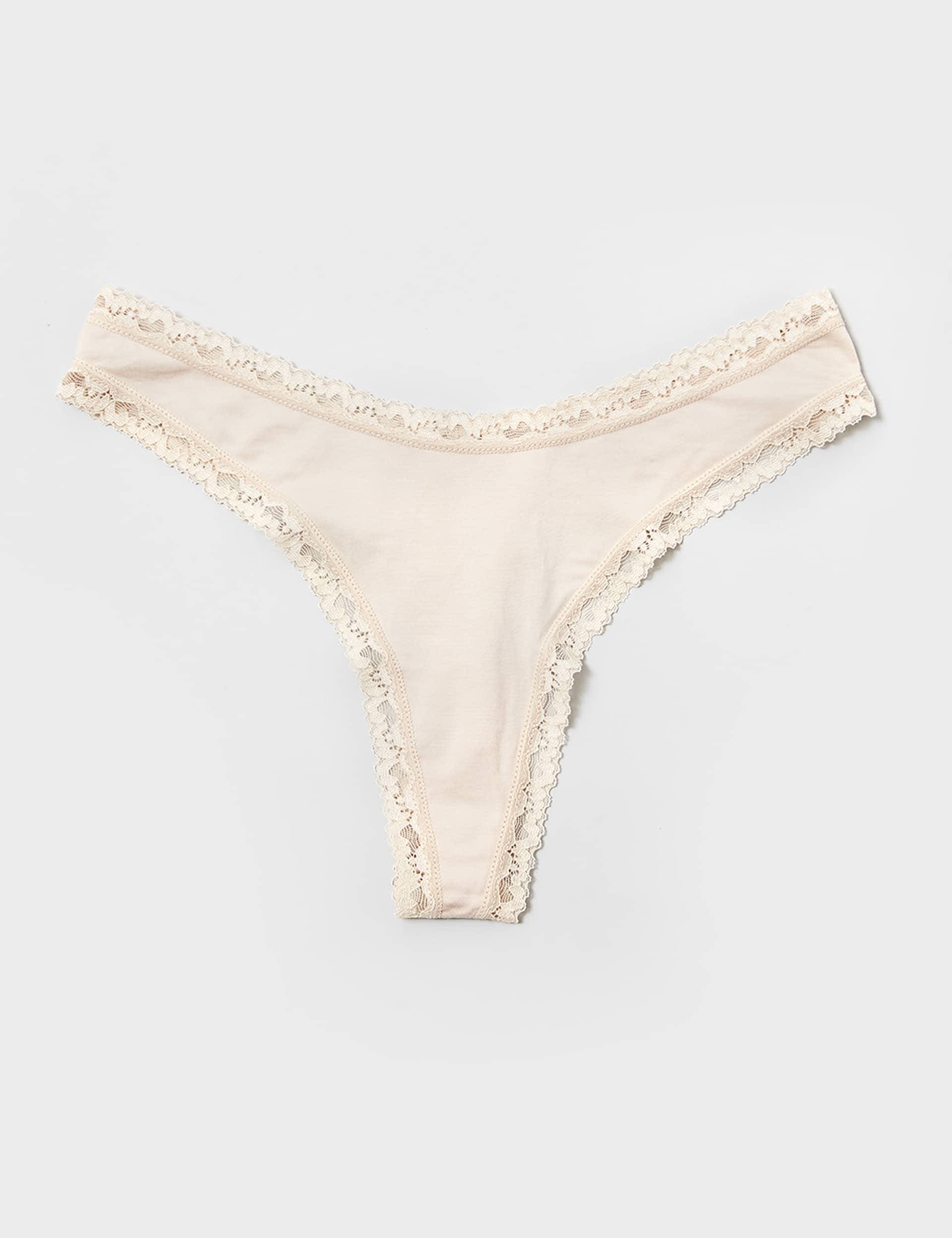 Stripe & Stare Women's Modal Rich Thong - Sand, Sand