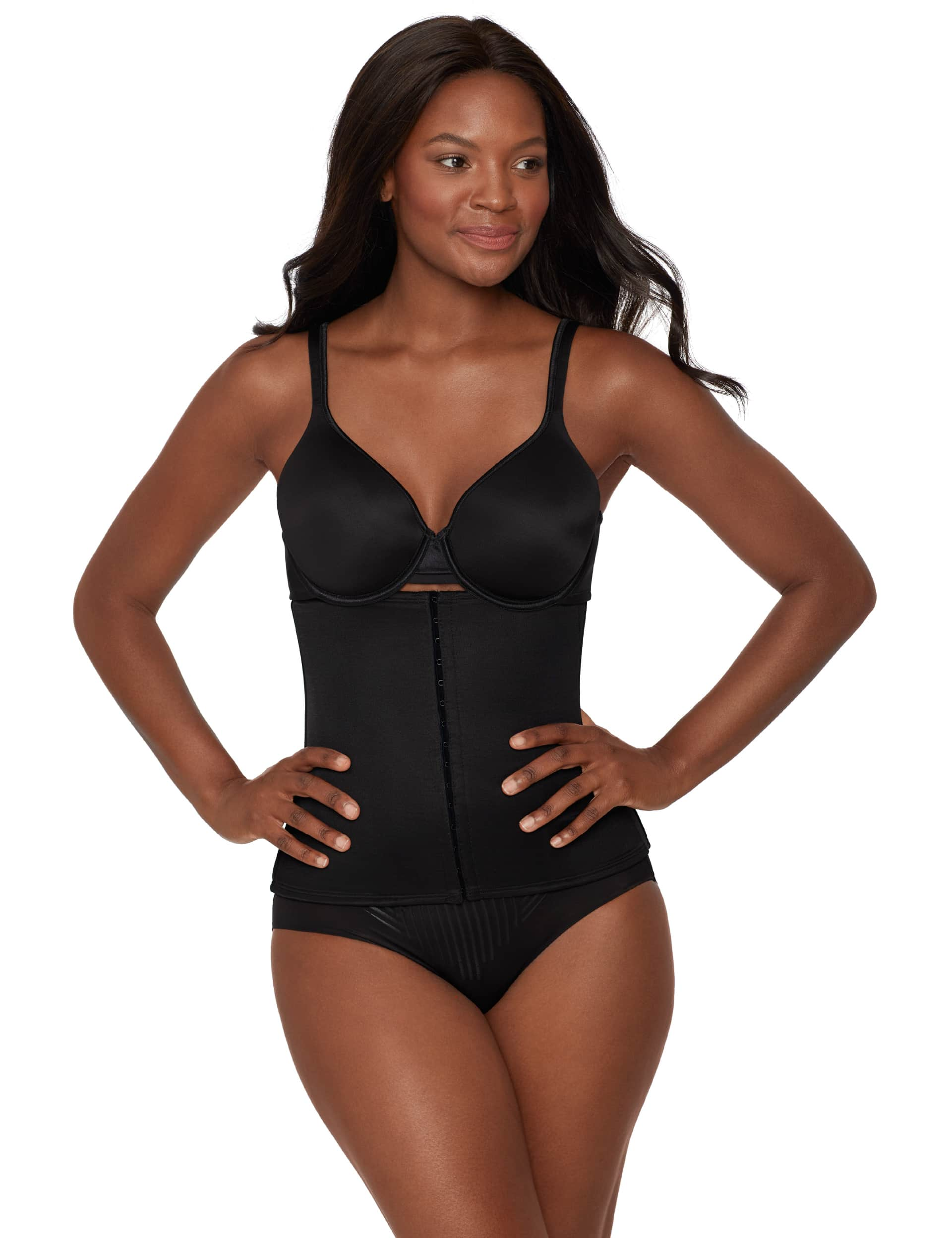 Miraclesuit Women's Extra Firm Control Waist Cincher - Black, Black,Beige