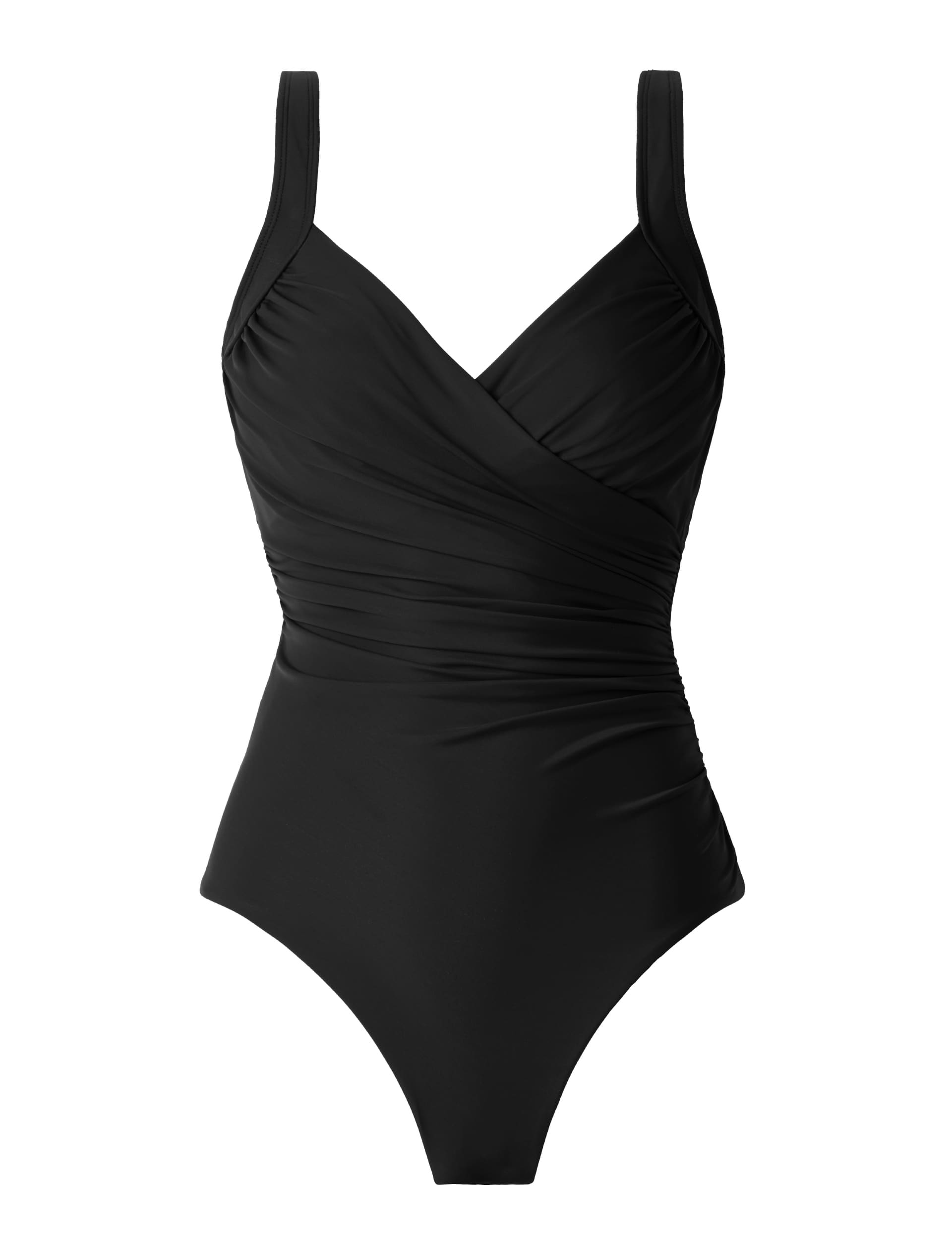 Miraclesuit Women's Sanibel Extra Firm Control Wired Plus Swimsuit - 22 - Black, Black