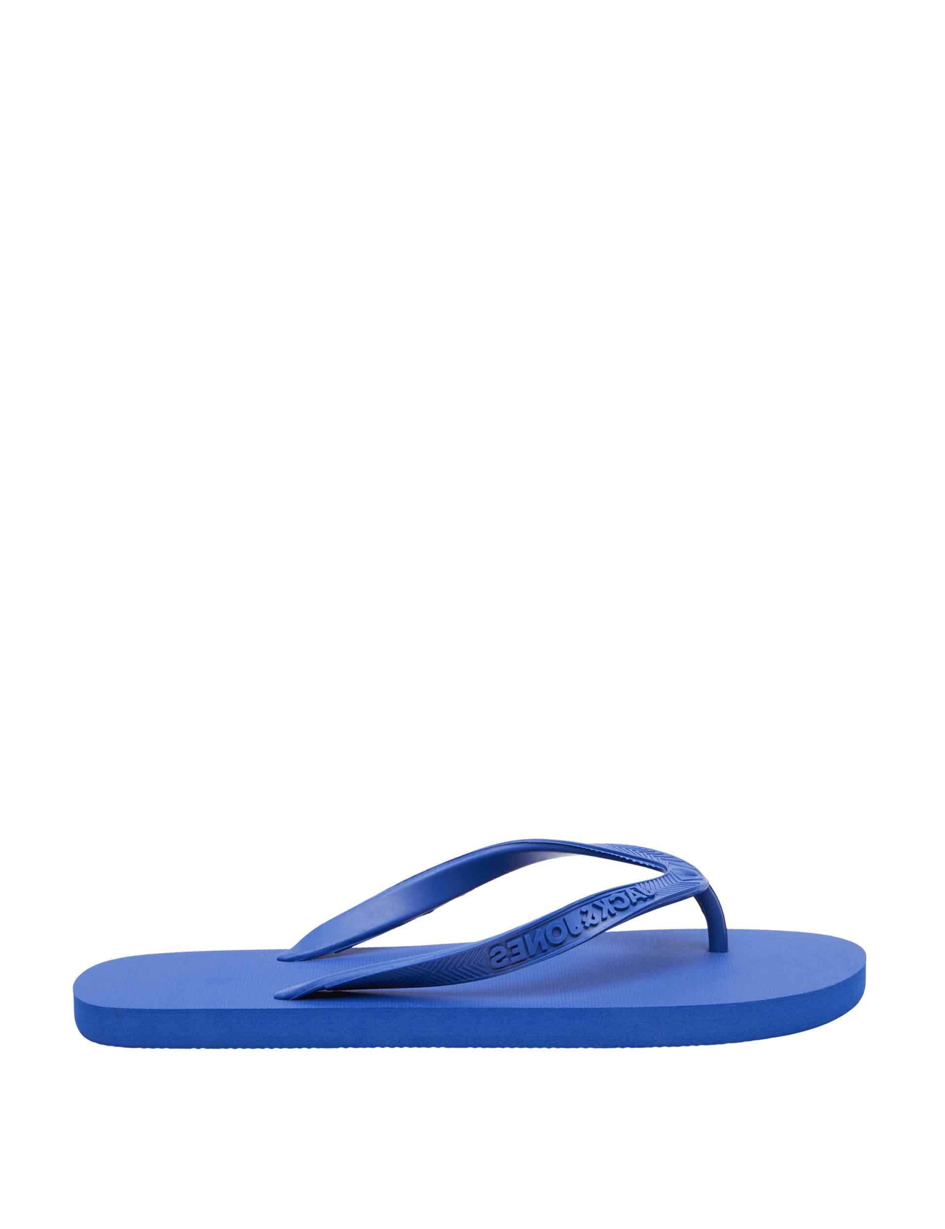 Jack & Jones Men's Flip Flops - 10-11 - Blue, Blue