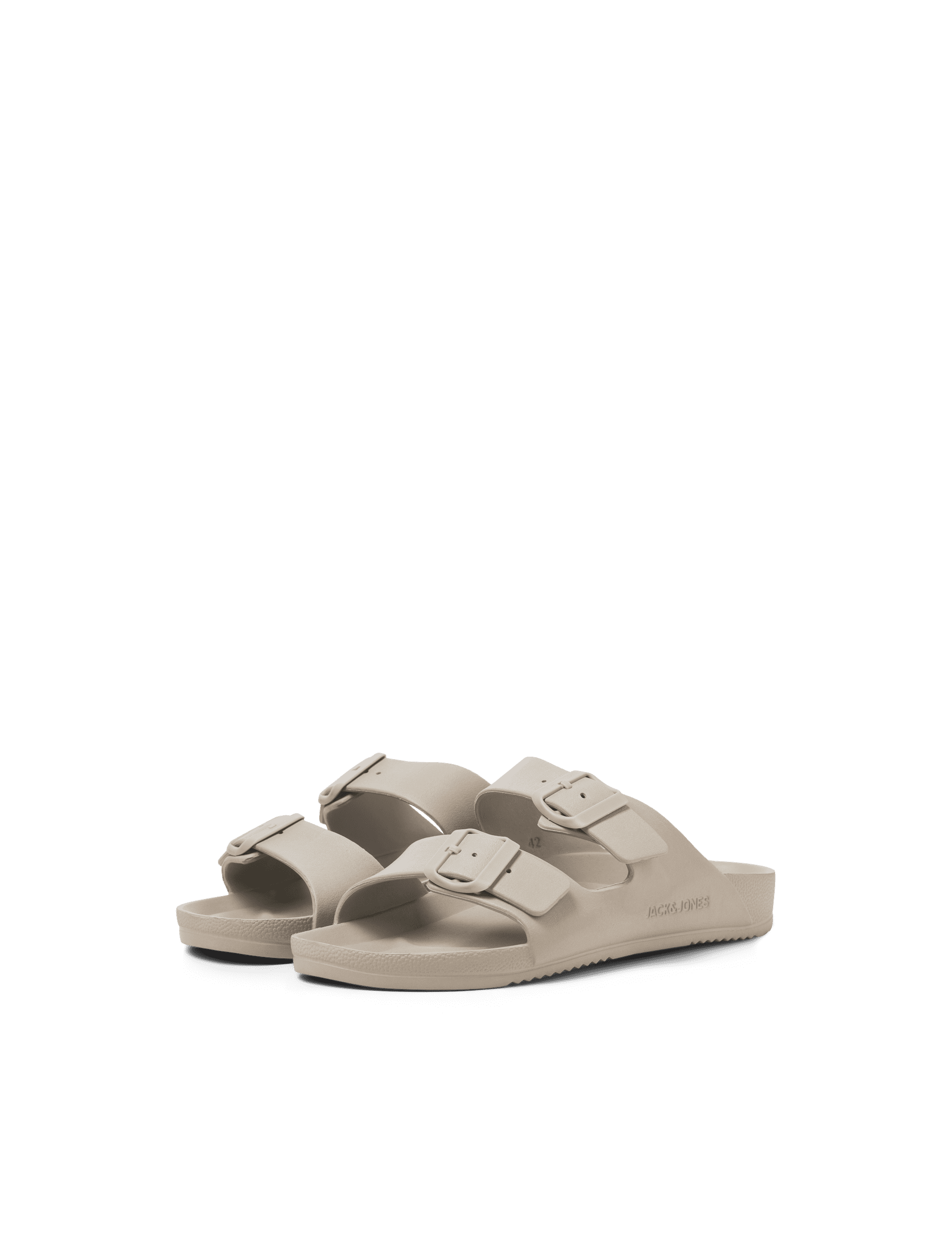 Jack & Jones Men's Slip-On Sandals - 10 - Beige, Beige