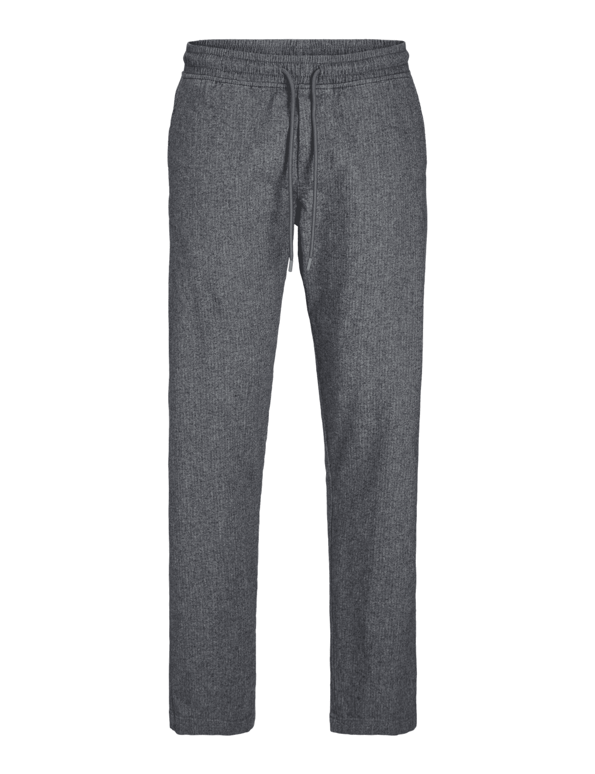 Jack & Jones Men's Regular Fit Pure Cotton Trousers - M - Light Grey, Light Grey,Dark Grey