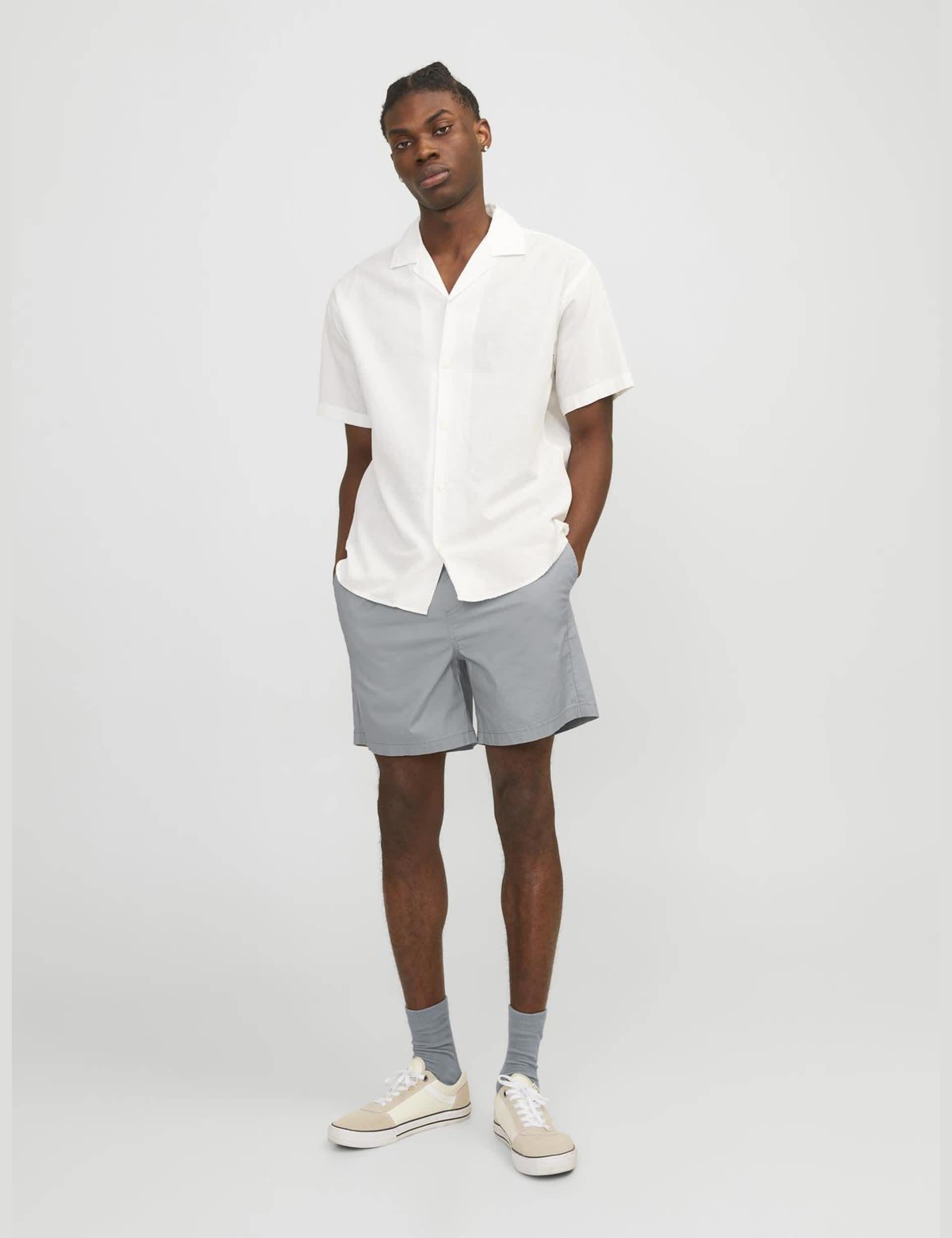Jack & Jones Men's Cotton Rich Jogger Shorts