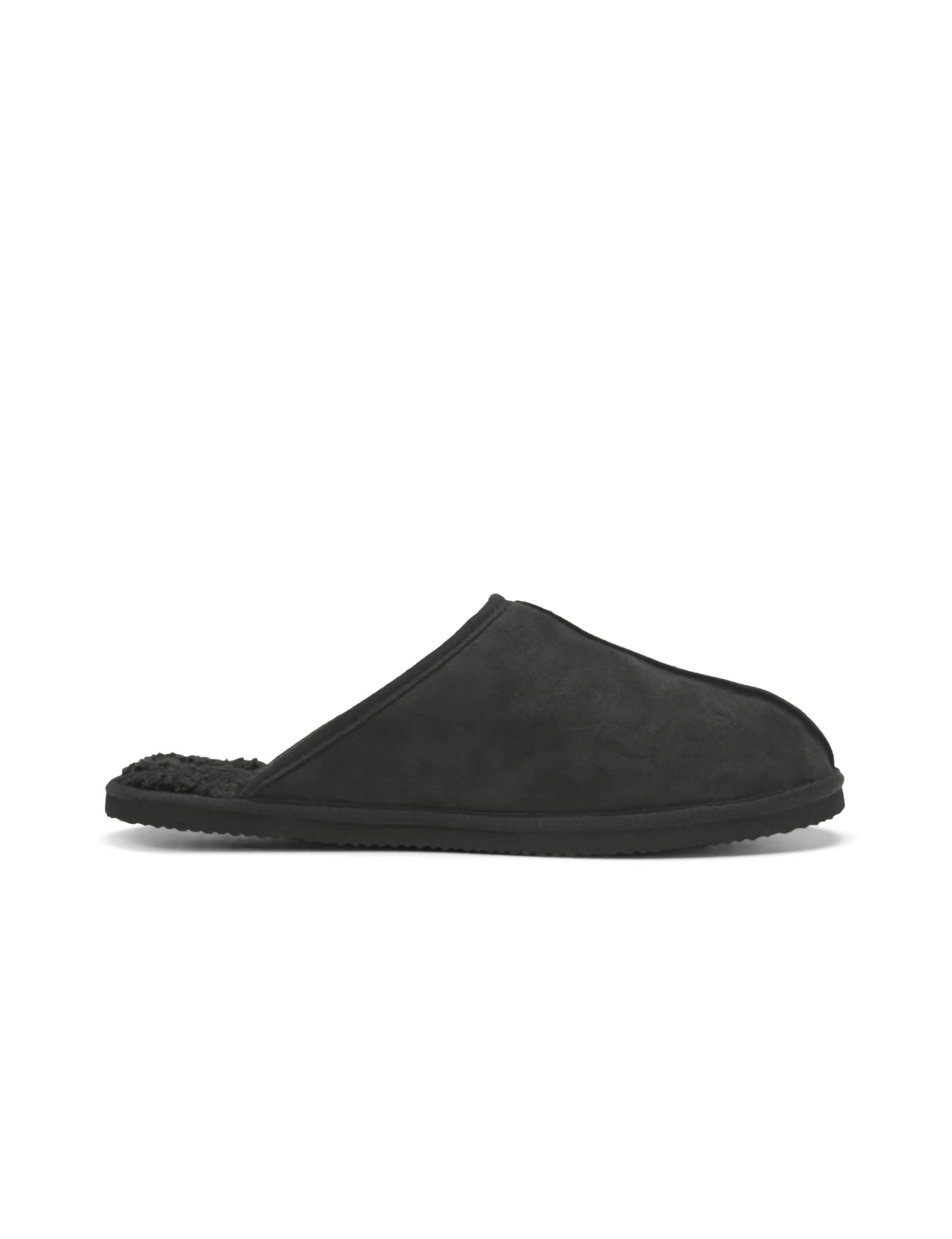 Jack & Jones Men's Mule Slippers - 7 - Black, Black