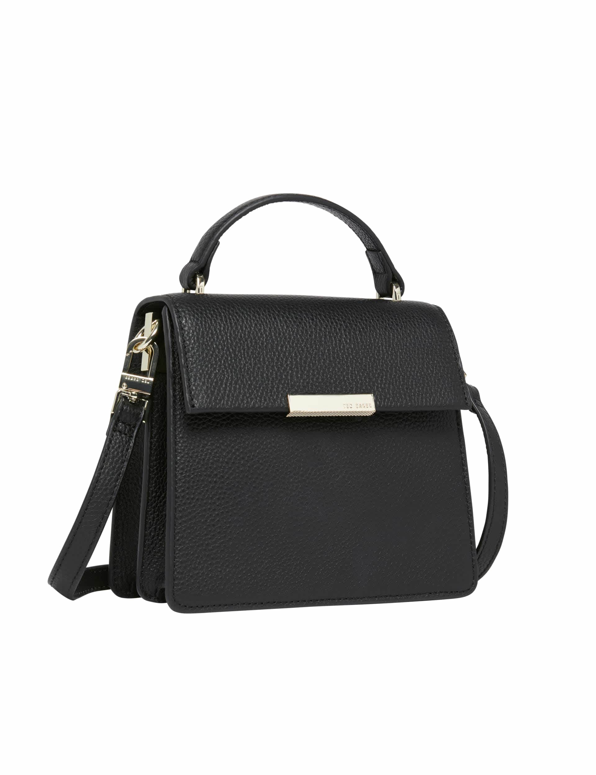 Ted Baker Women's Leather Top Handle Bag - Black, Black