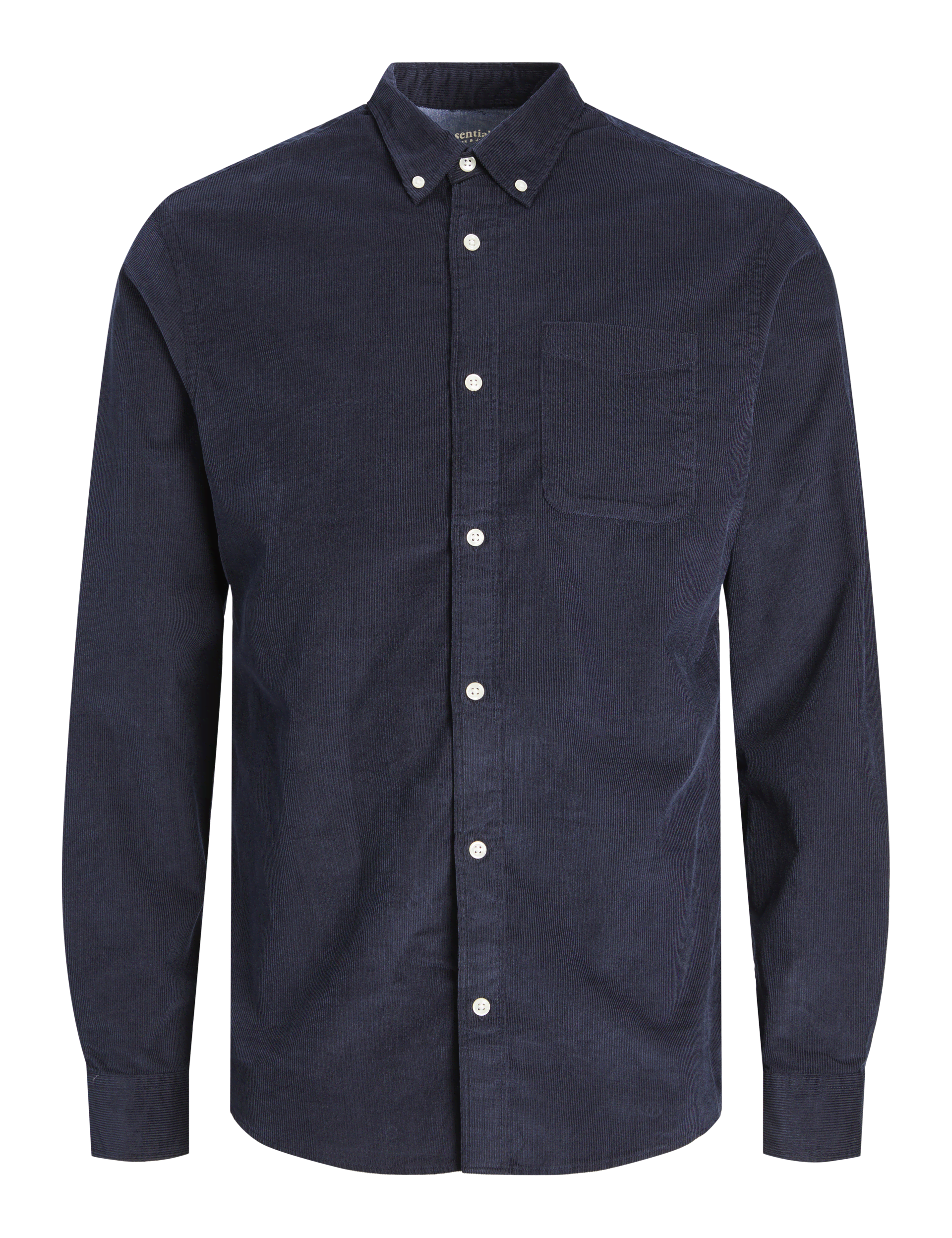 Jack & Jones Men's Corduroy Shirt - XL - Navy, Dark Green,Navy