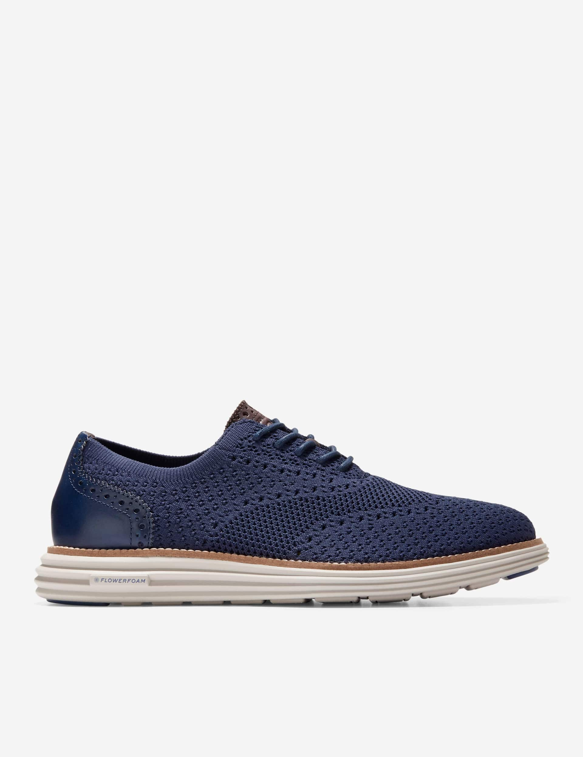 Cole Haan Men's OriginalGrand Remastered Oxford Shoes - 9 - Dark Navy, Dark Navy