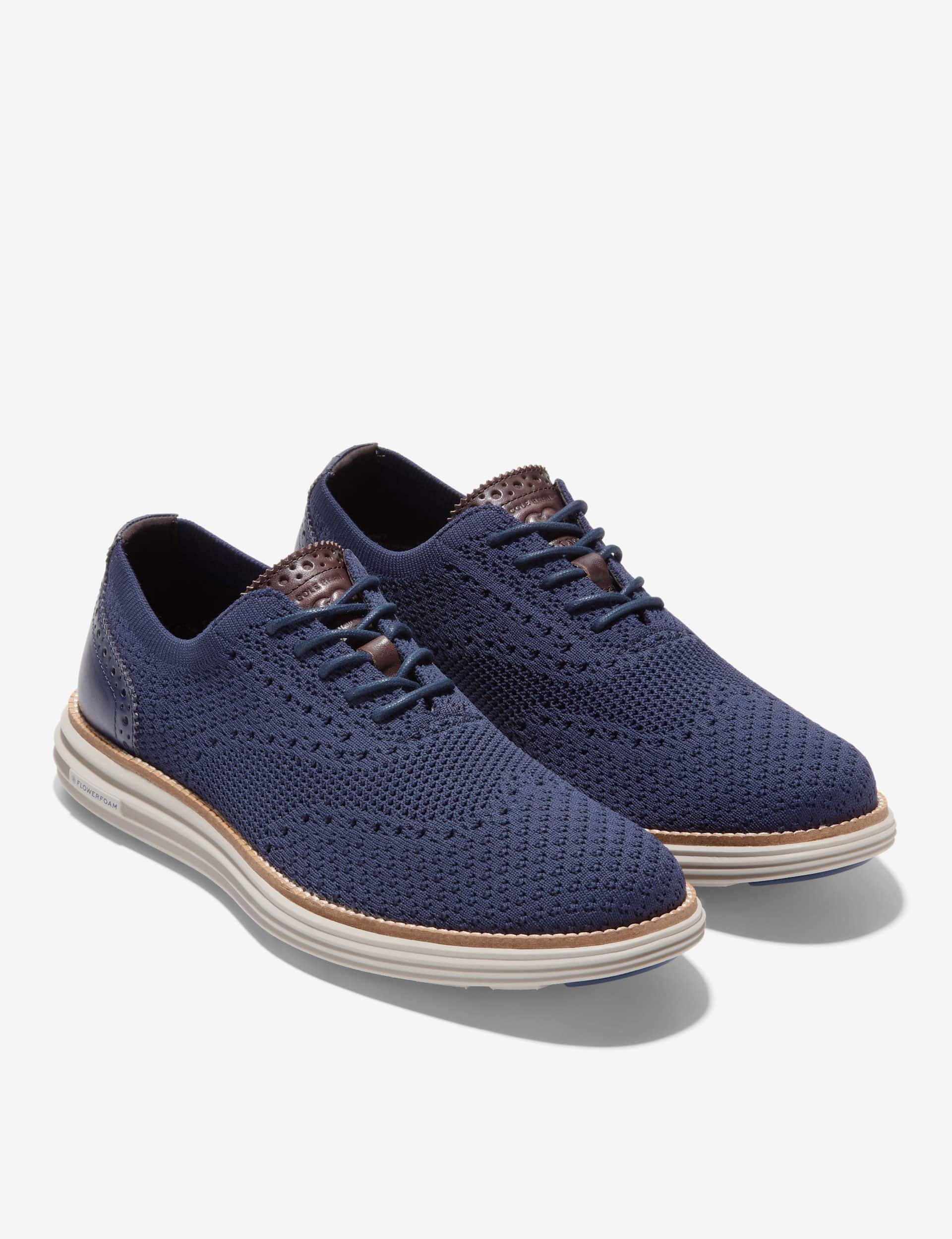 Cole Haan Men's OriginalGrand Remastered Oxford Shoes - 11 - Dark Navy, Dark Navy