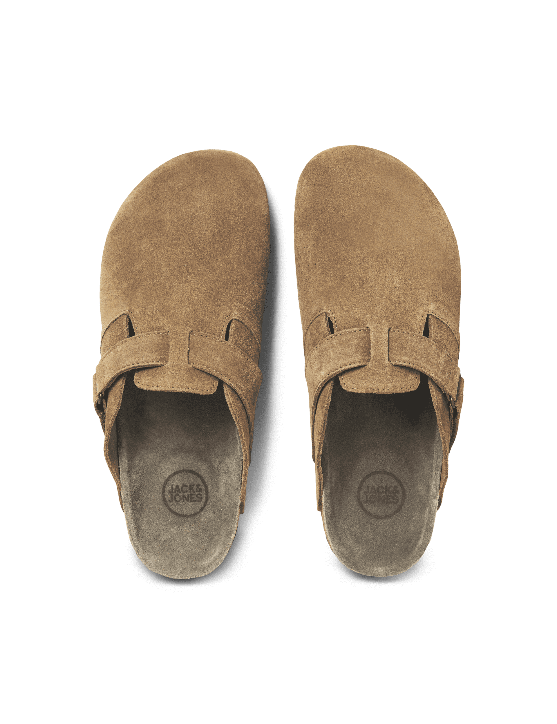 Jack & Jones Men's Suede Slip-On Shoes - 10 - Tan, Tan