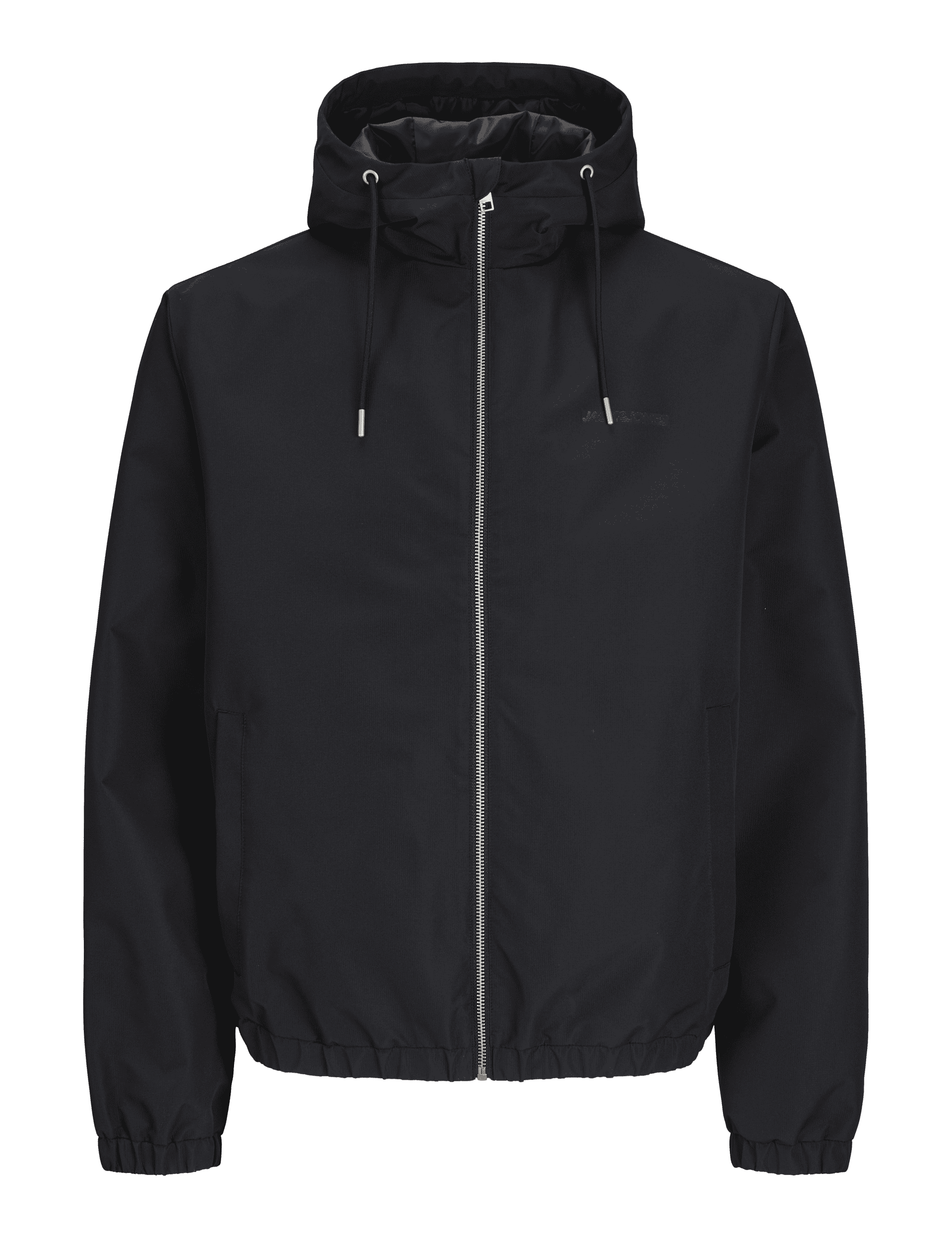 Jack & Jones Men's Relaxed Hooded Puffer Jacket - Black, Black