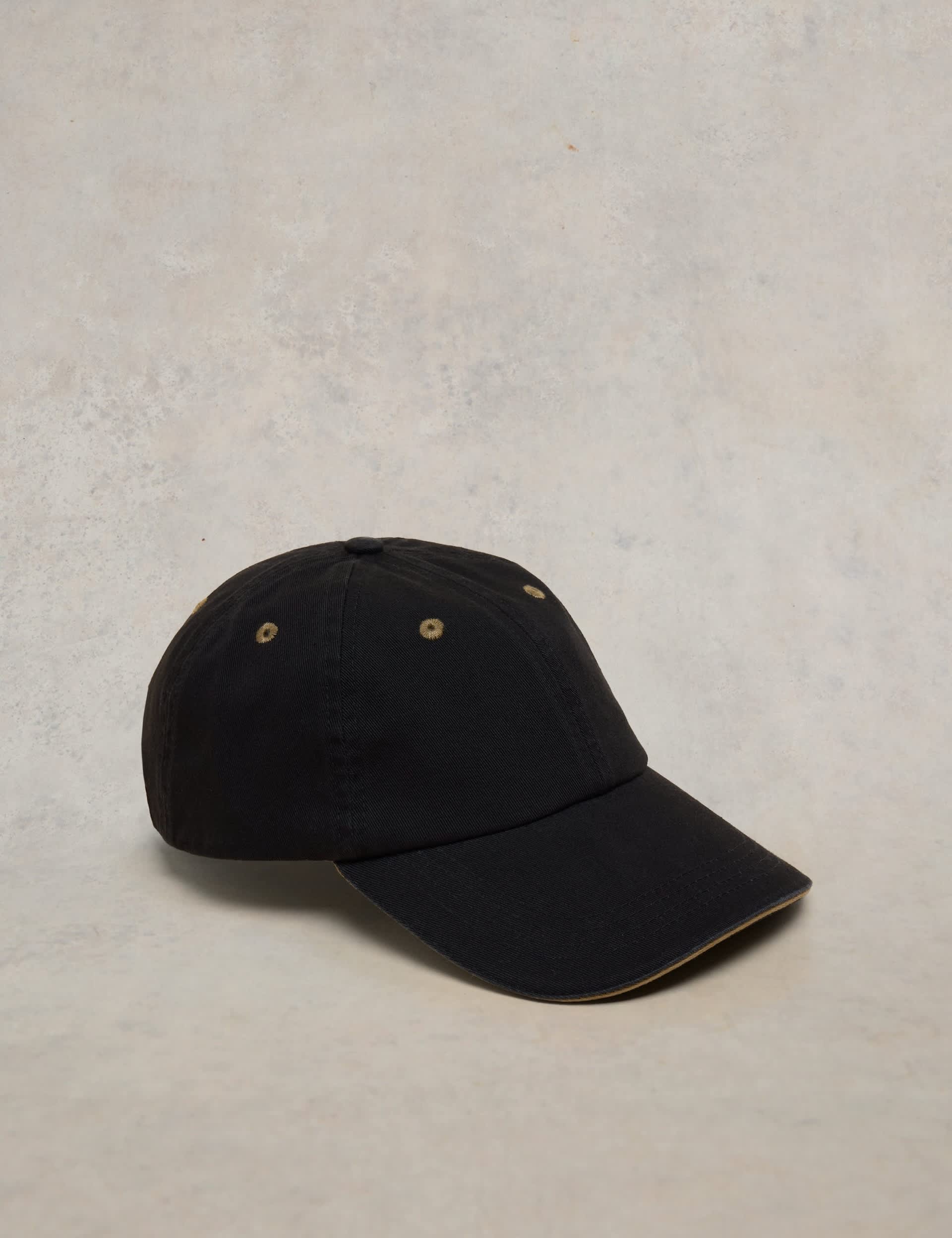 White Stuff Men's Pre Cotton Baseball Cap