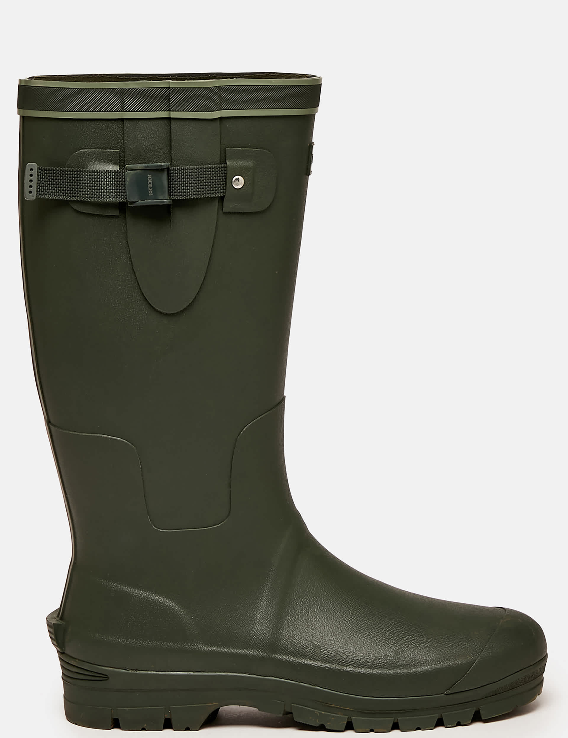 Joules Men's Pull-On Wellington Boots - 8 - Green, Green