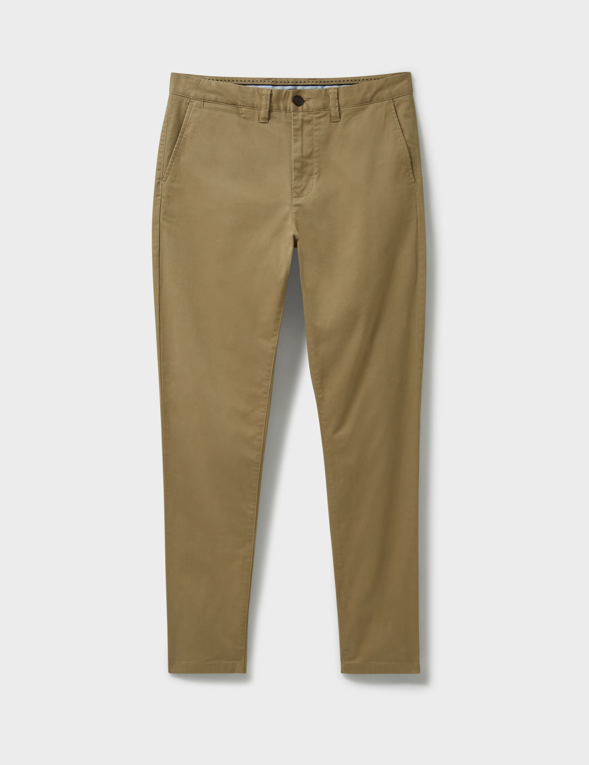 Crew Clothing Men's Slim Fit Chinos - 36REG - Tan, Tan,Dark Navy