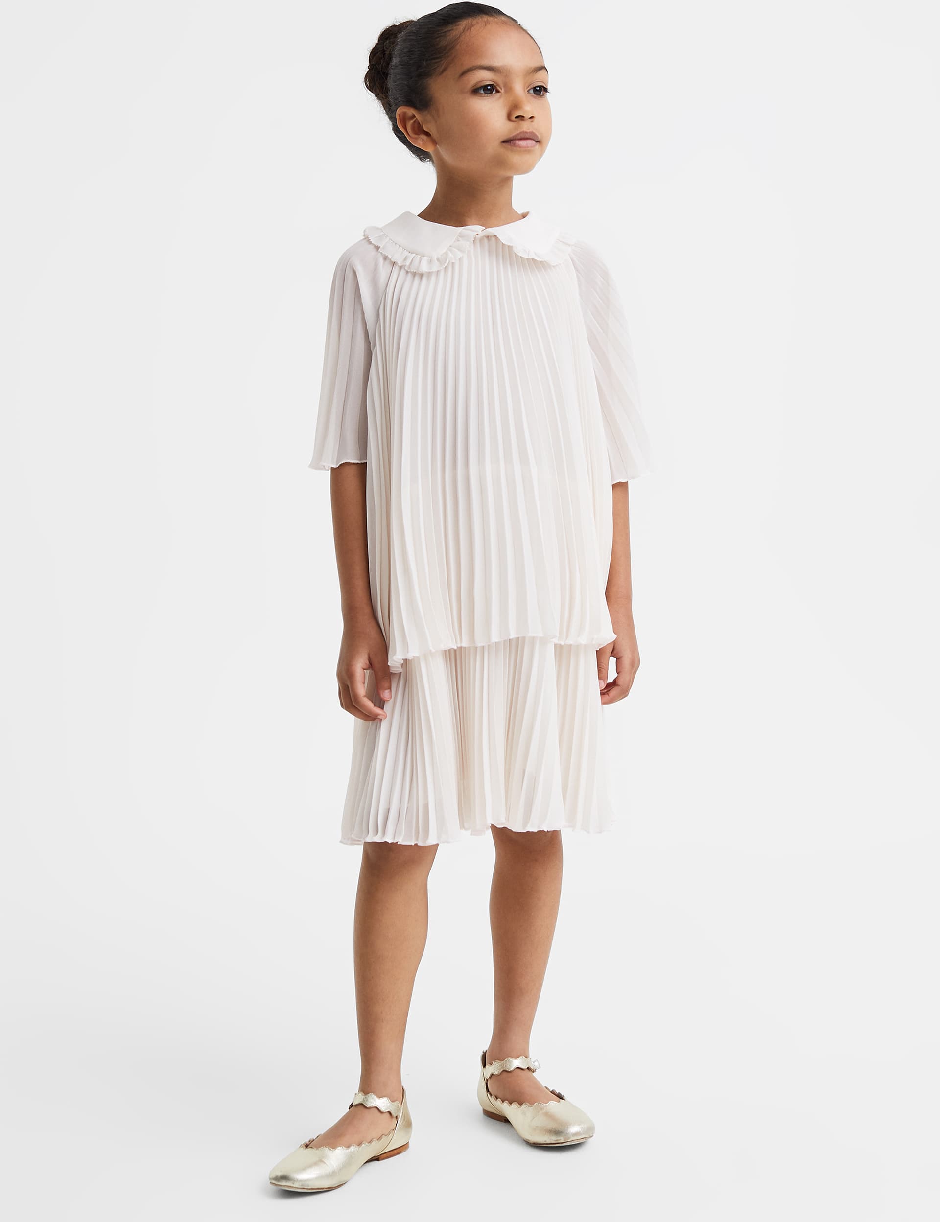 Reiss Girls Tiered Dress (4-14 Yrs) - 7-8 Y - White, White