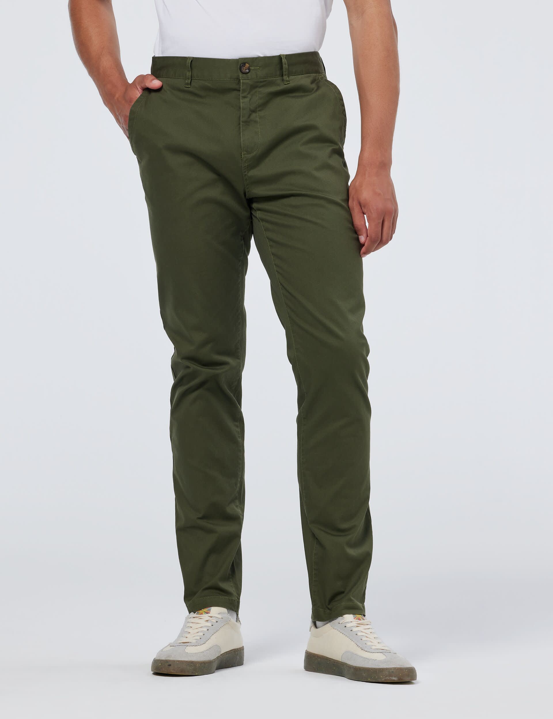 Scotch & Soda Men's Regular Fit Stretch Chinos - 3630 - Dark Green, Beige,Navy,Dark Green,Black