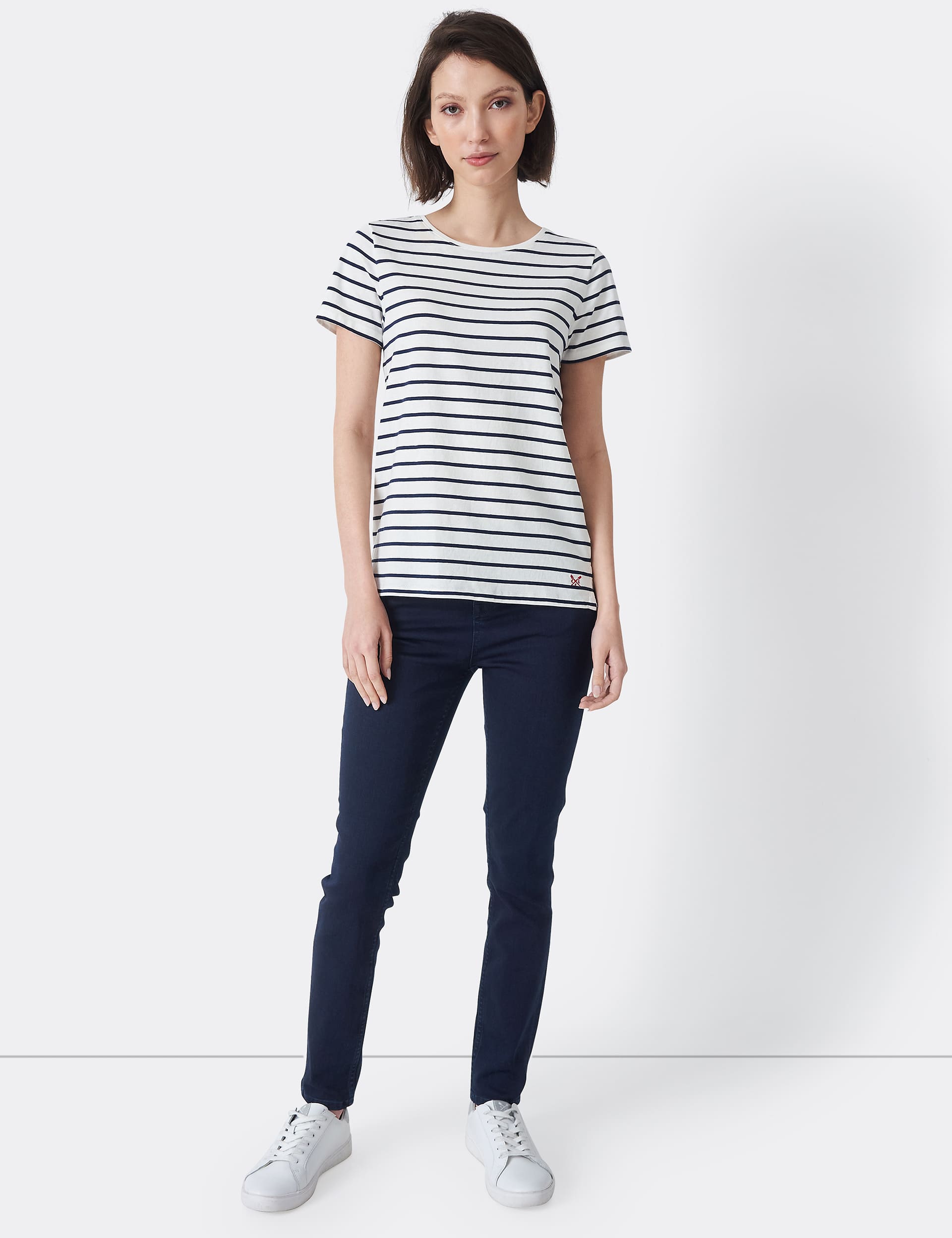 Crew Clothing Women's Skinny Jeans with Tencel 