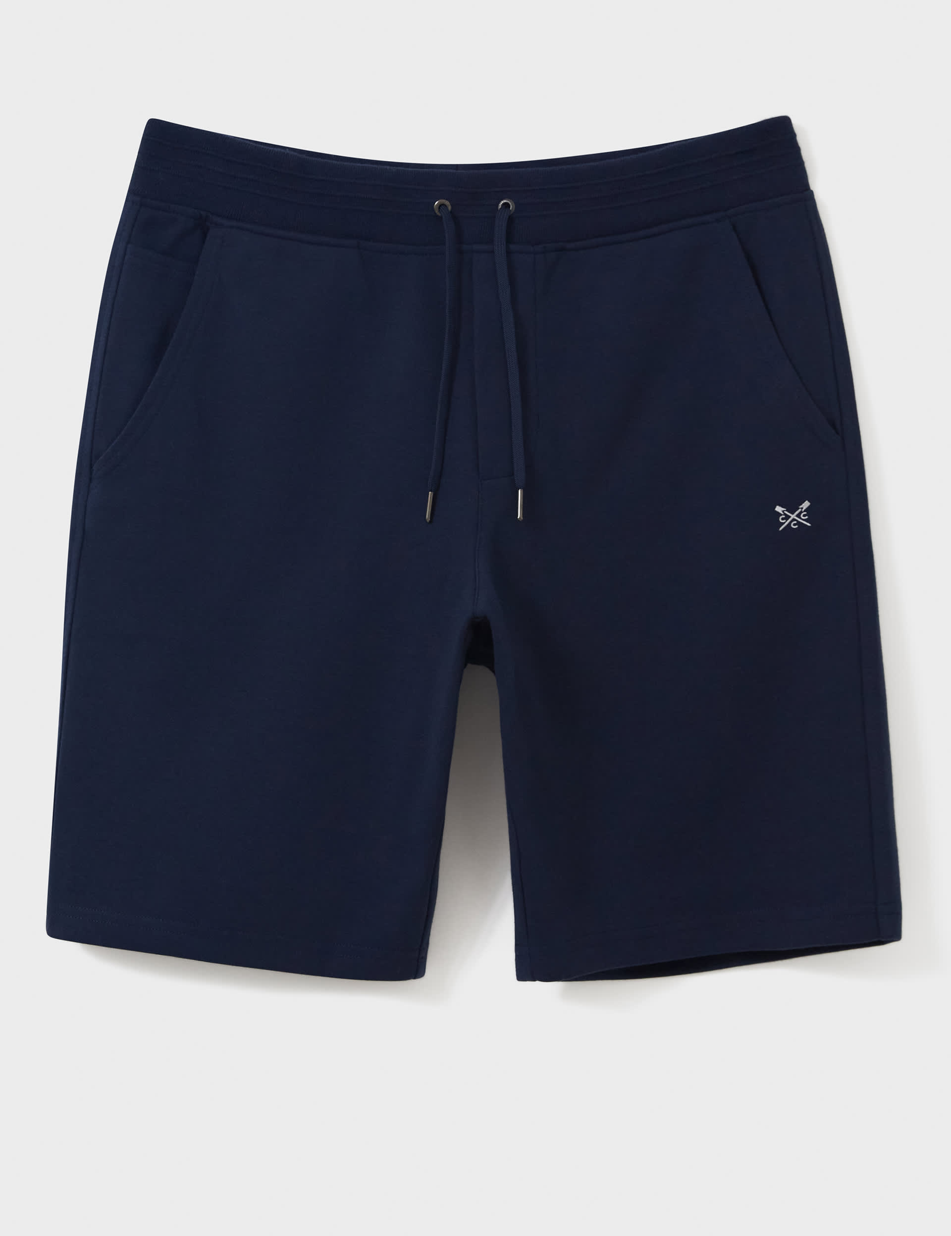 Crew Clothing Men's Jersey Sweat Shorts - Navy, Navy