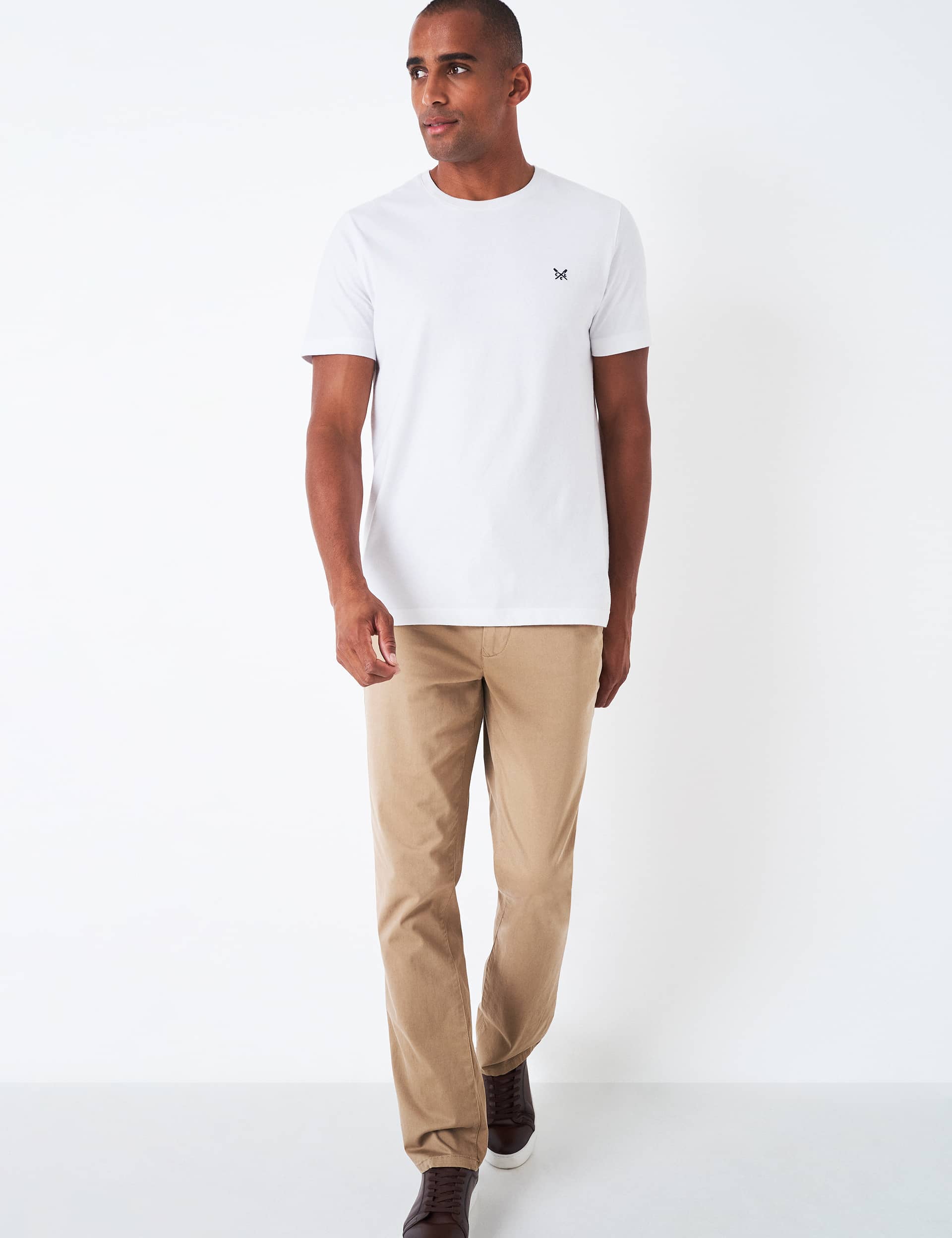Crew Clothing Men's Straight Fit Chinos
