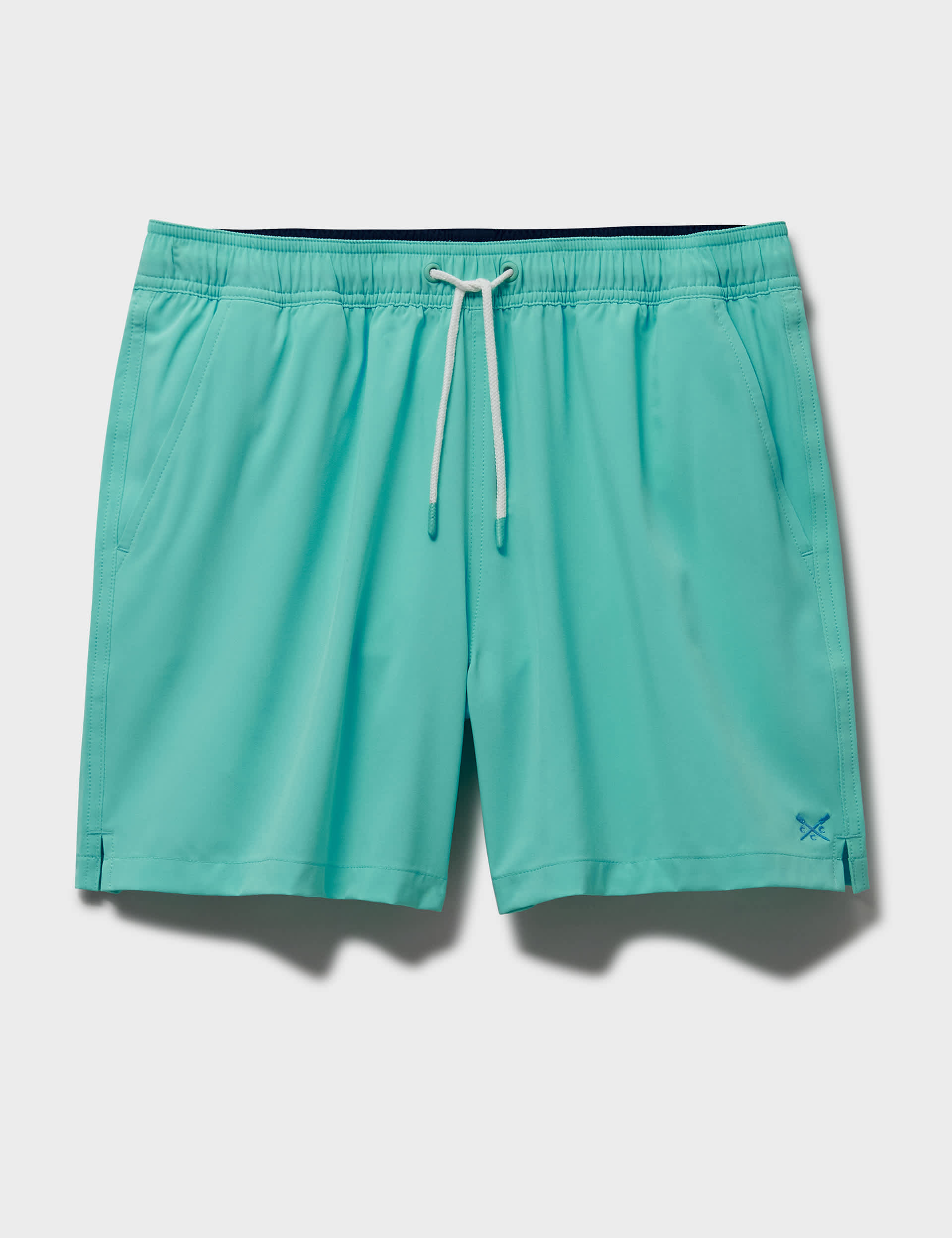 Crew Clothing Men's Pocketed Swim Shorts - XL - Bright Blue, Bright Blue