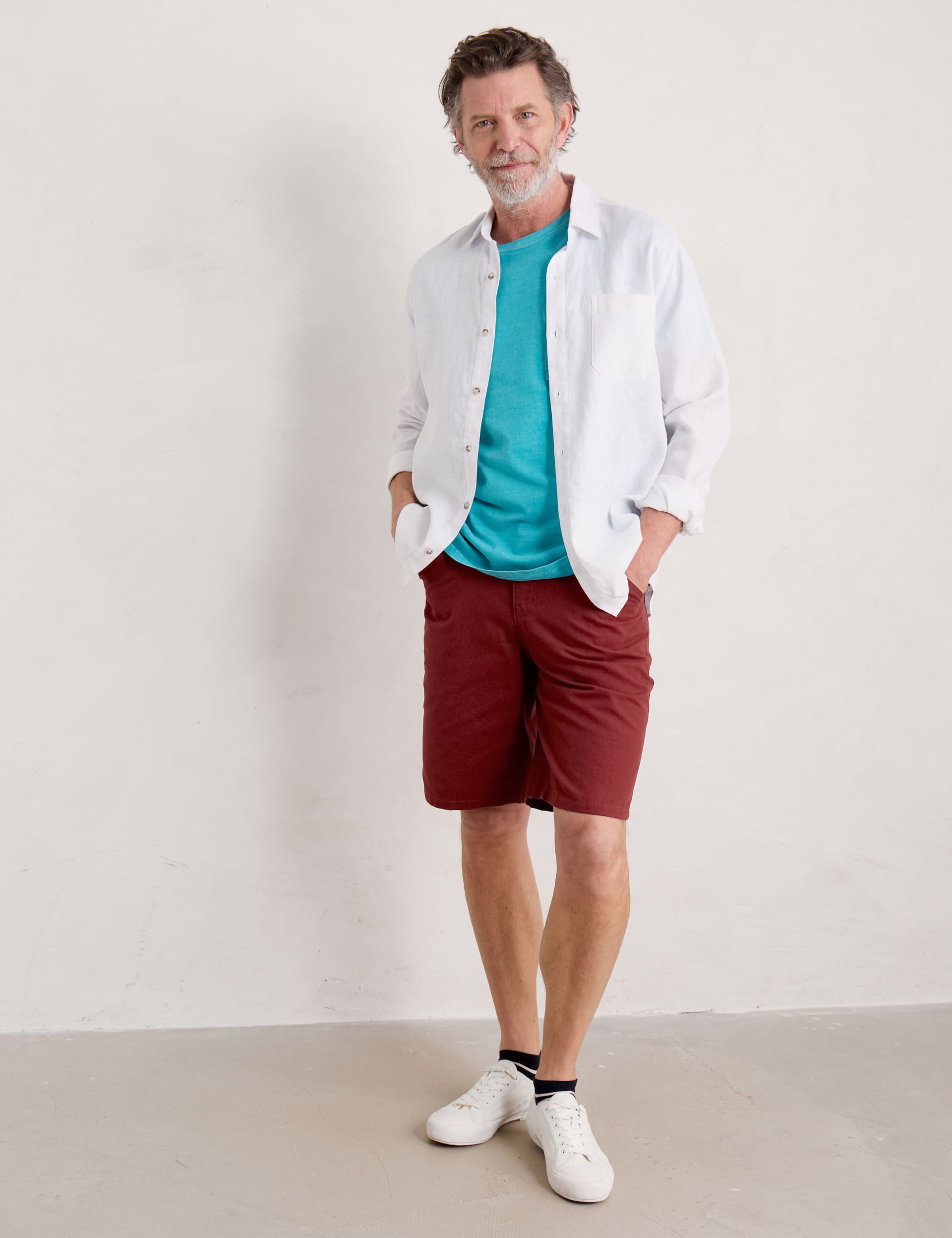 Seasalt Cornwall Men's Pure Cotton Crew Neck T-Shirt