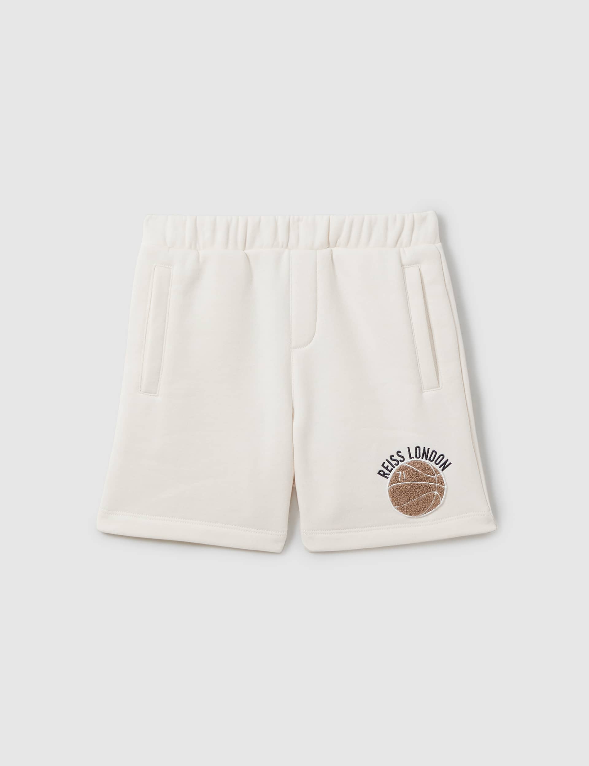 Reiss Boys Cotton Rich Shorts (3-14 Yrs) - 11-12 - White, White