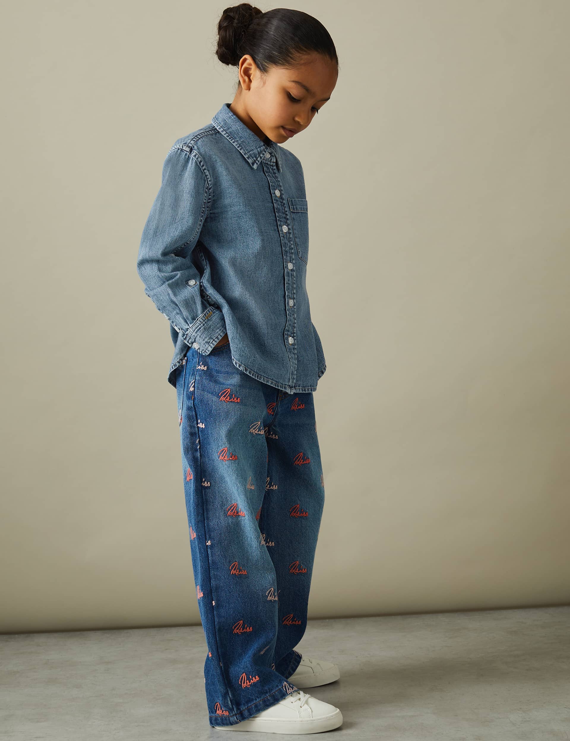 Reiss Girls Pure Cotton Shirt (4-14 Yrs)