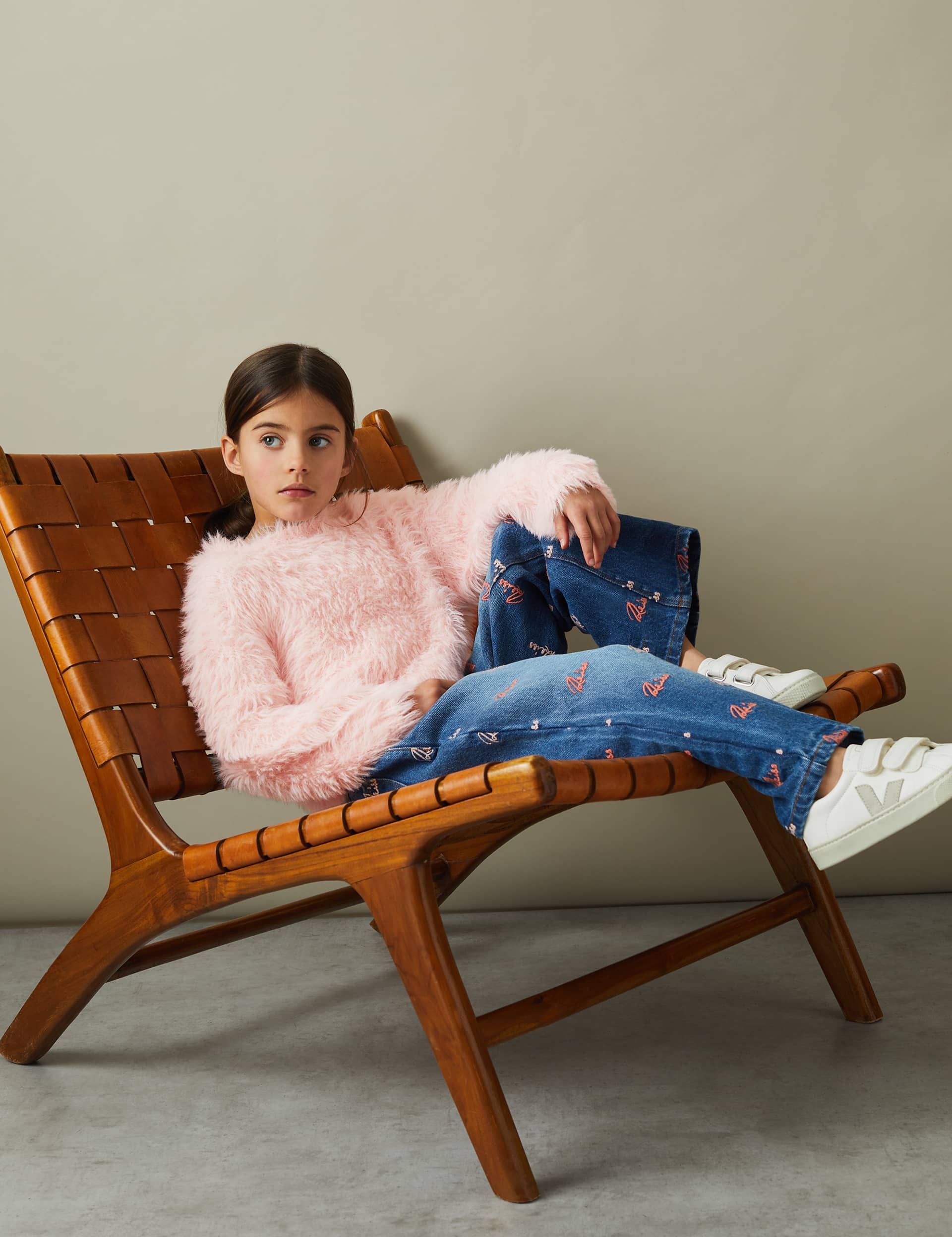 Reiss Girls Textured Jumper (4-14 Yrs)