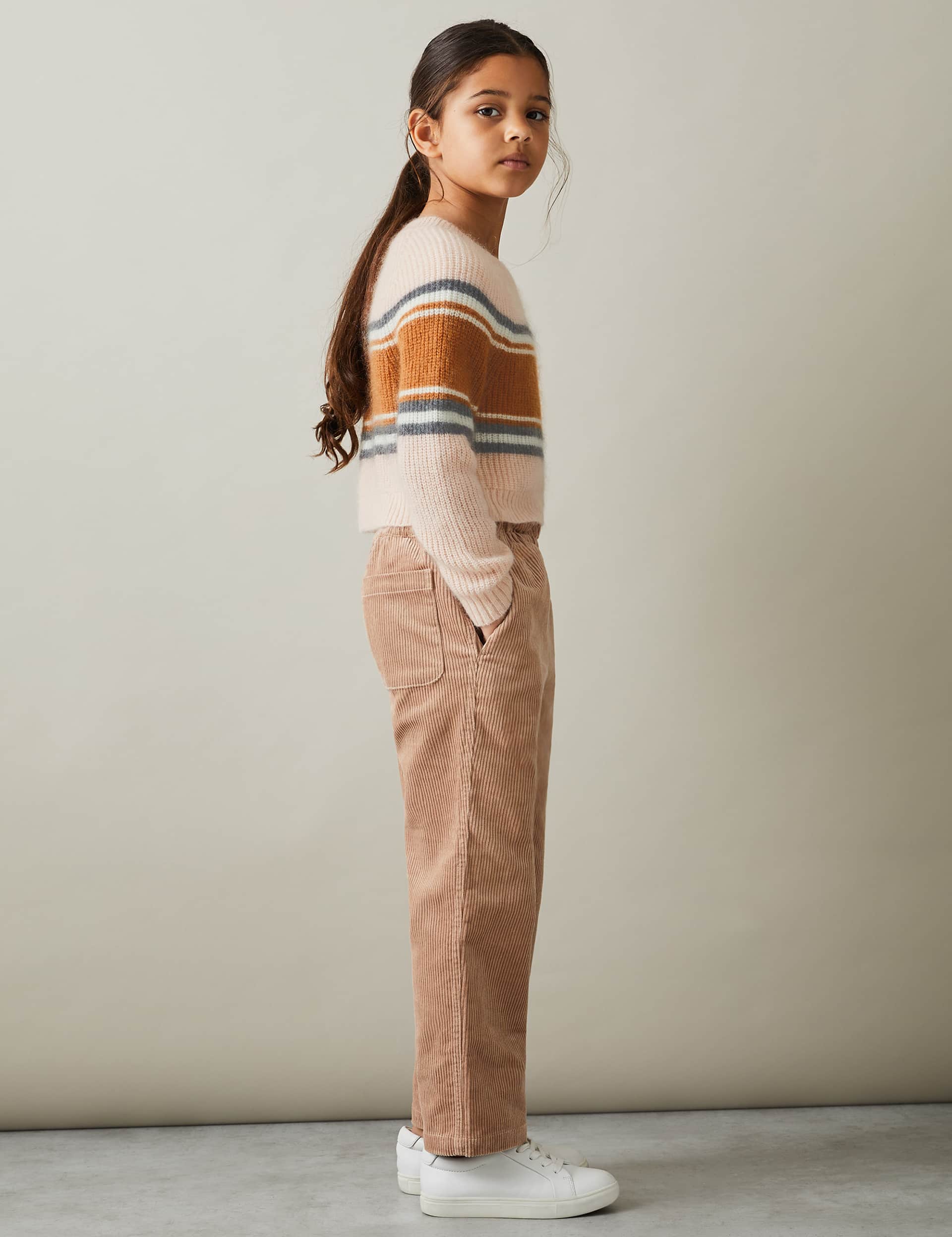 Reiss Girls Wool Blend Striped Jumper (4-14 Yrs)