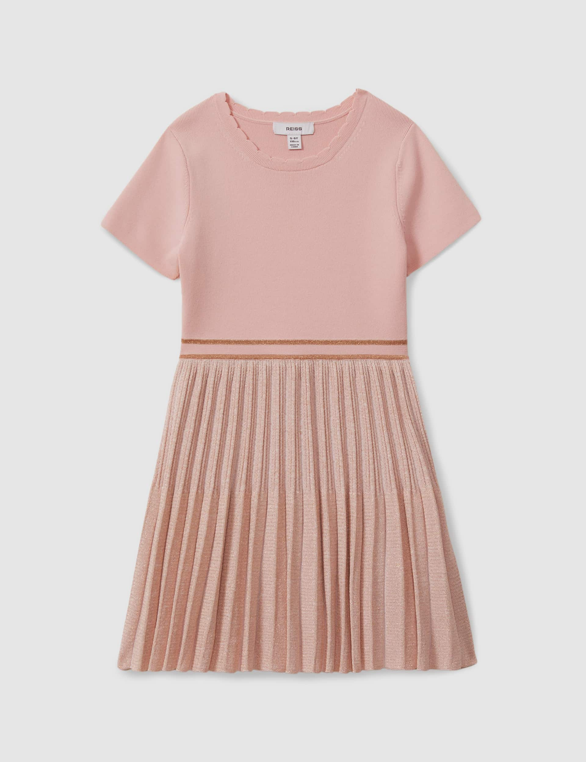 Reiss Girls Pleated Dress (4-14 Yrs) - 12-13 - Pink, Pink