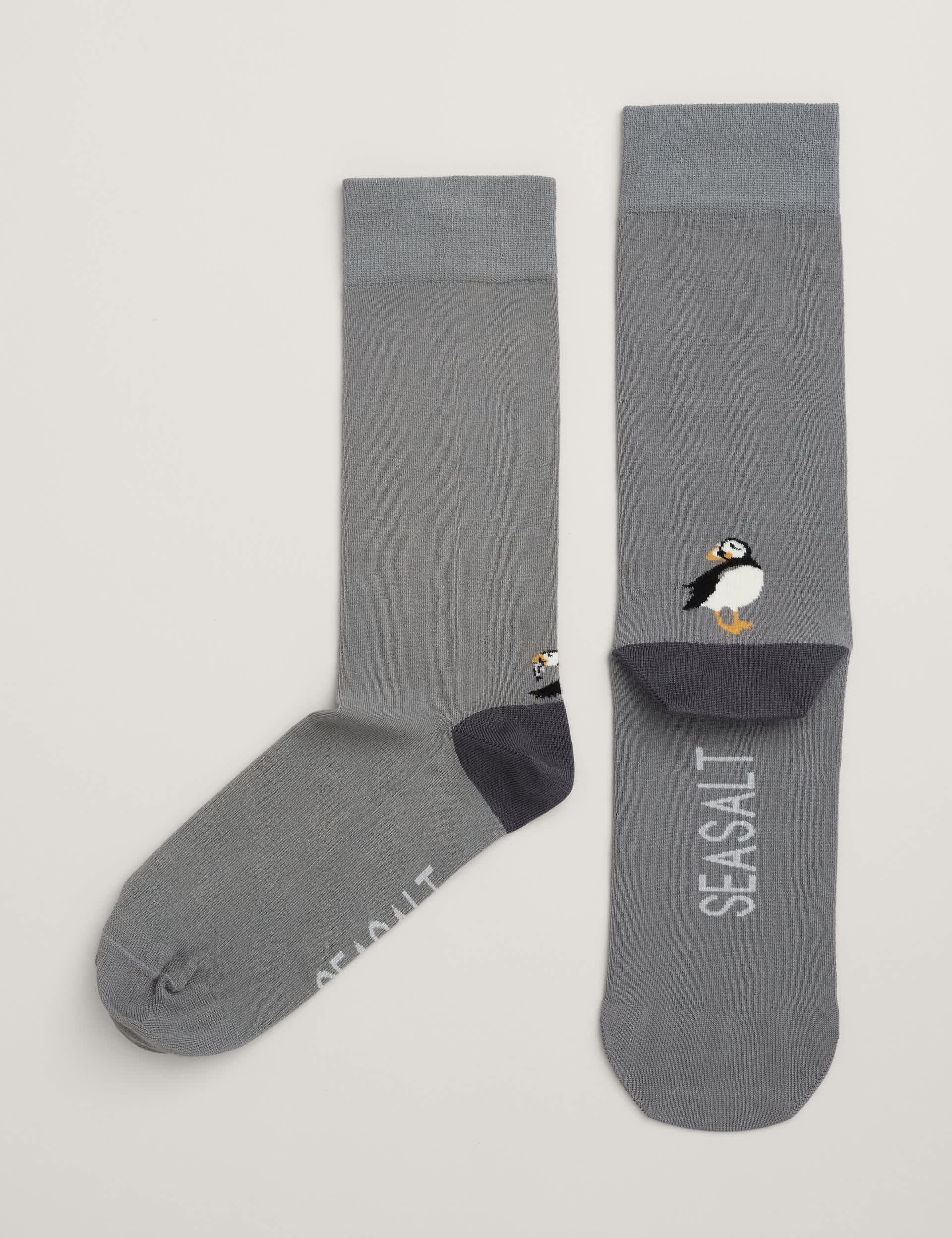 Seasalt Cornwall Women's Patterned Socks - Grey Mix, Grey Mix