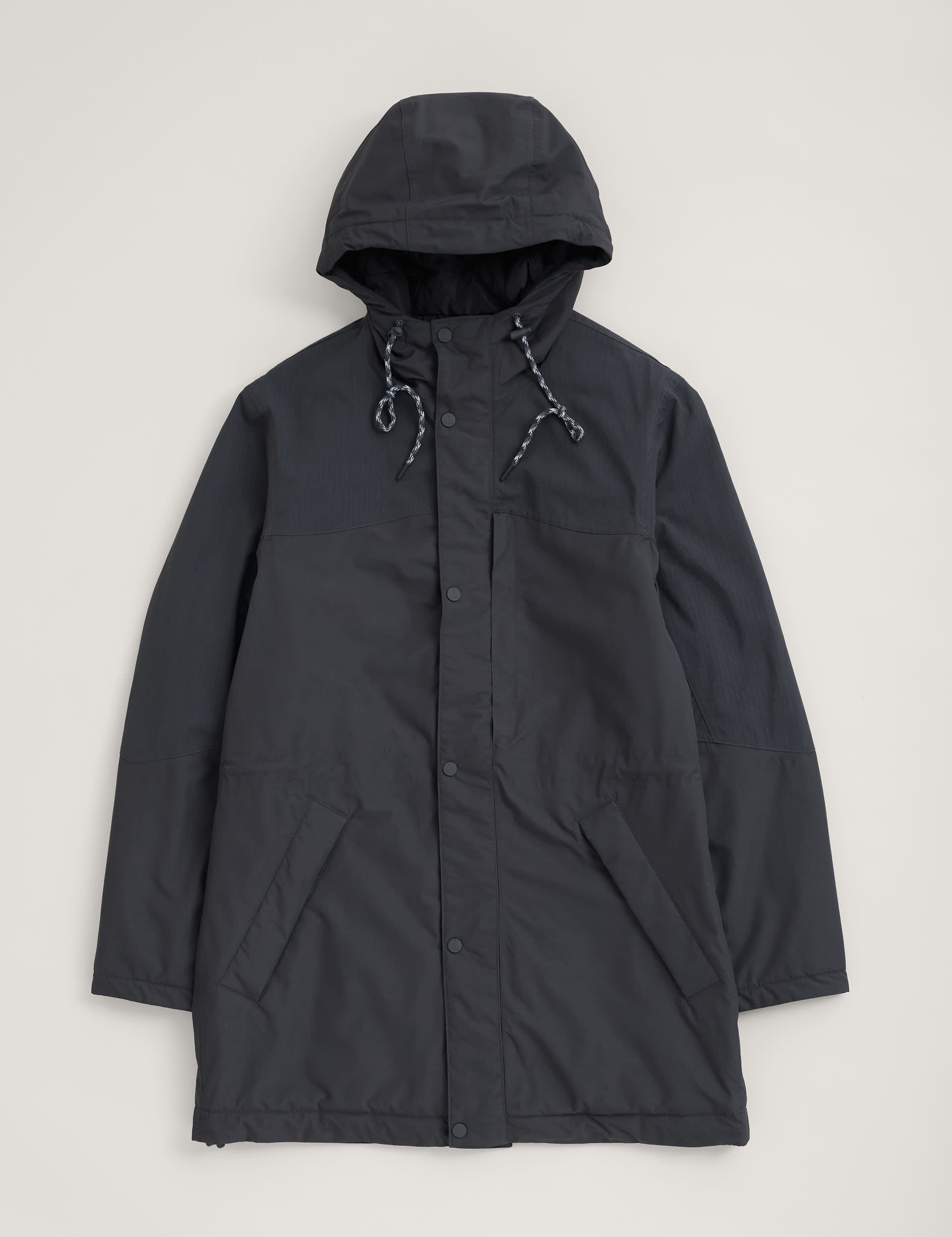 Seasalt Cornwall Men's Hooded Mac - XL - Navy, Navy