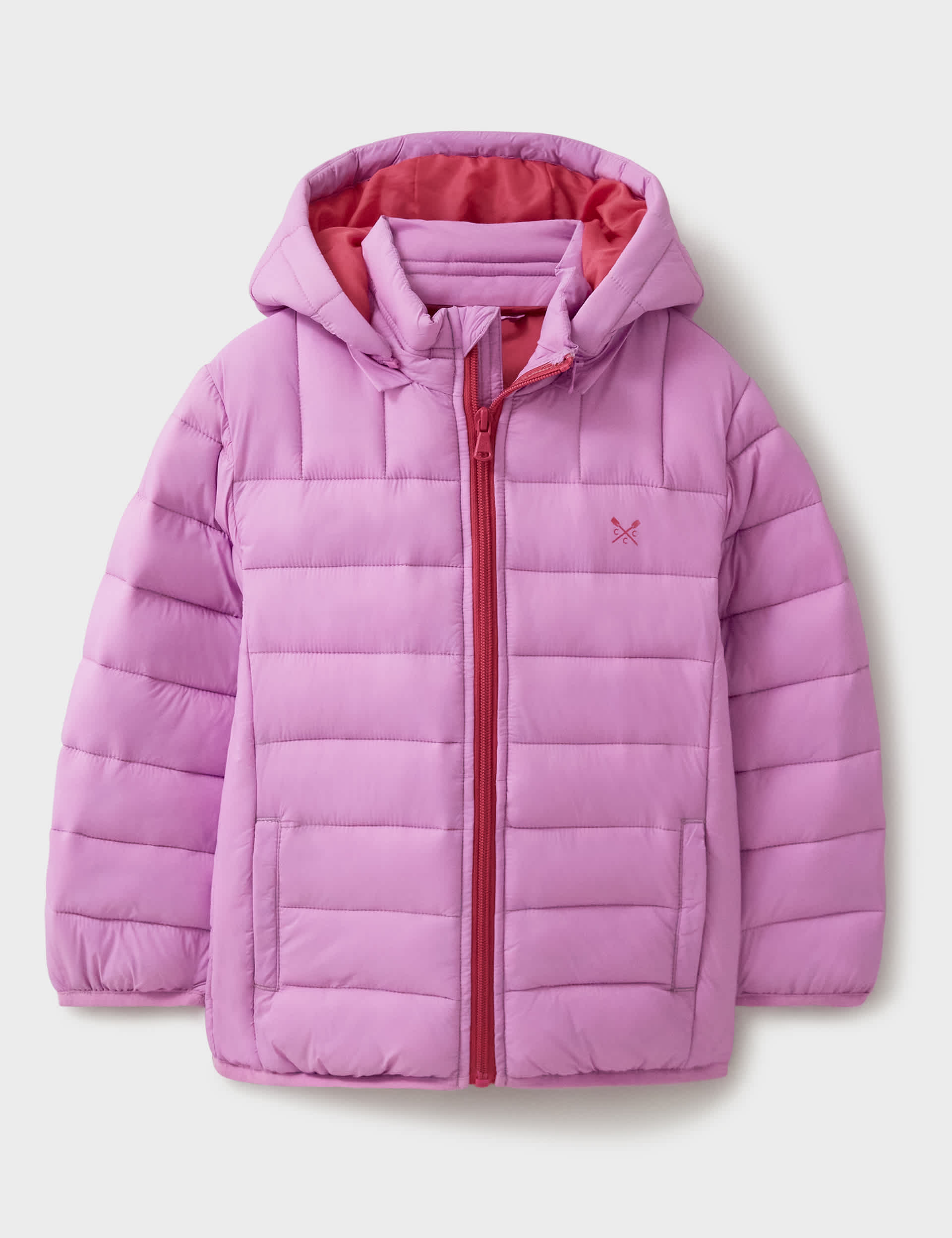 Crew Clothing Girls Lightweight Jacket (3-12 Yrs) - 7-8 Y - Lilac, Lilac