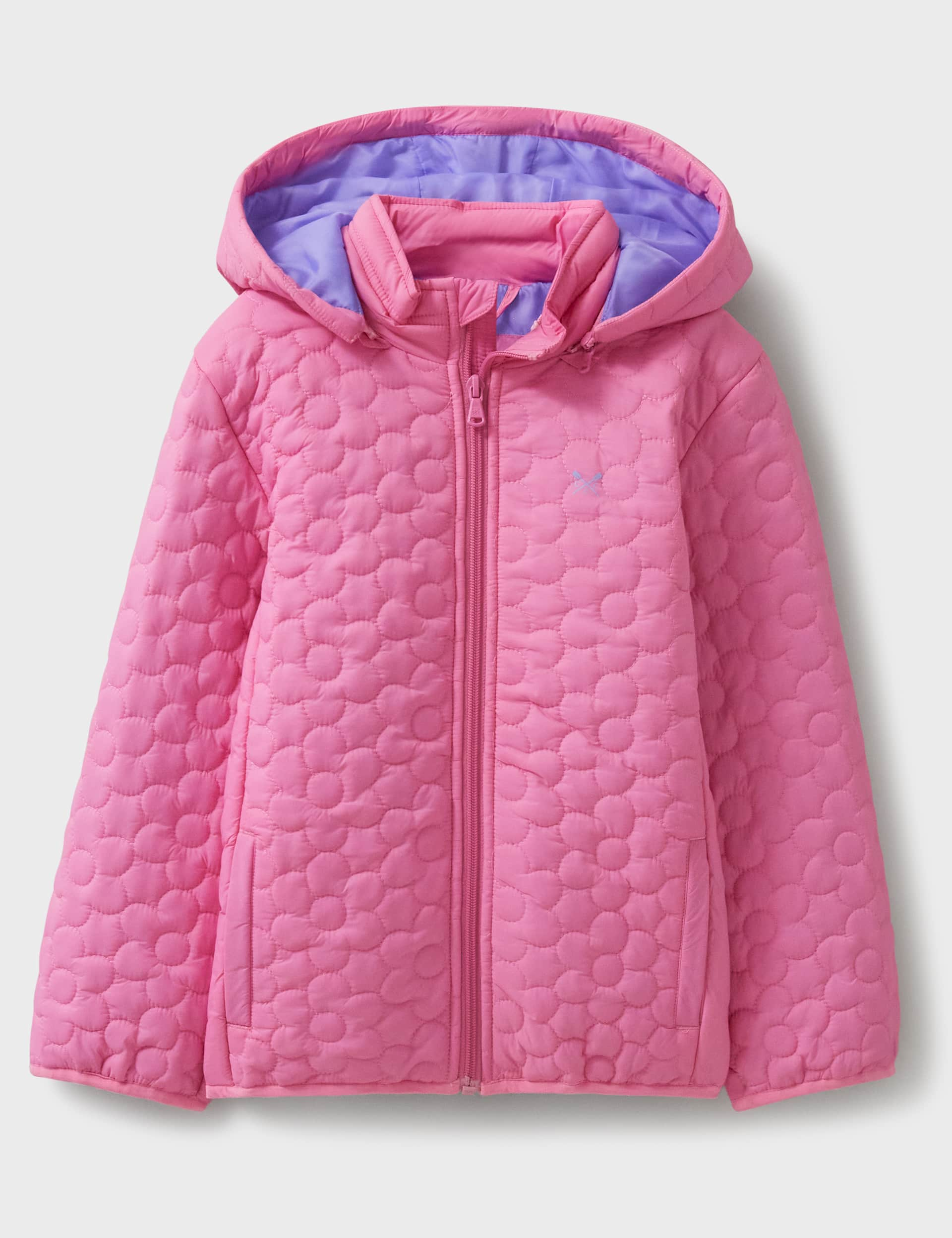 Crew Clothing Girls Lightweight Quilted Jacket (3-12 Yrs) - 10-11 - Pink Mix, Pink Mix