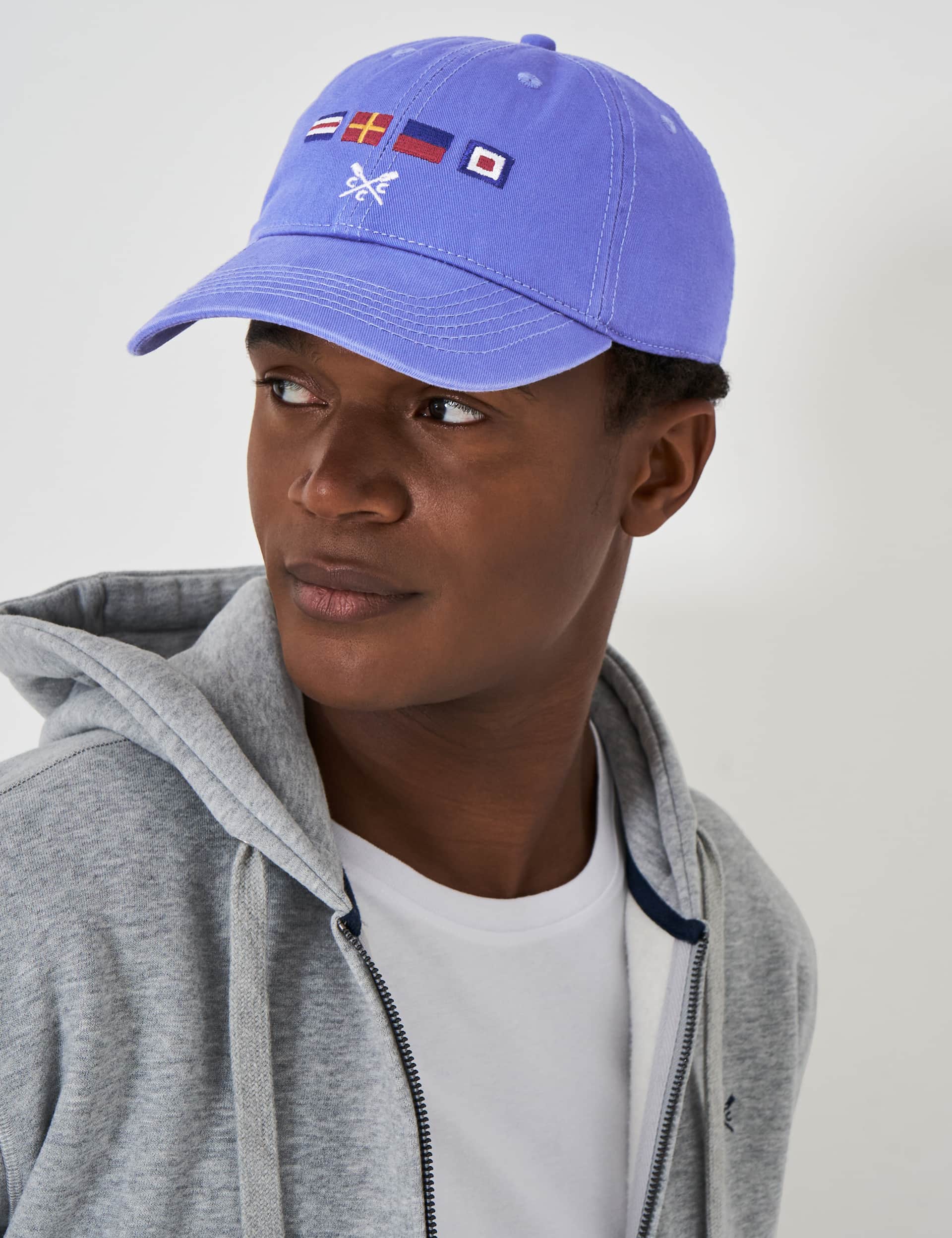 Crew Clothing Men's Pure Cotton Flag Baseball Cap