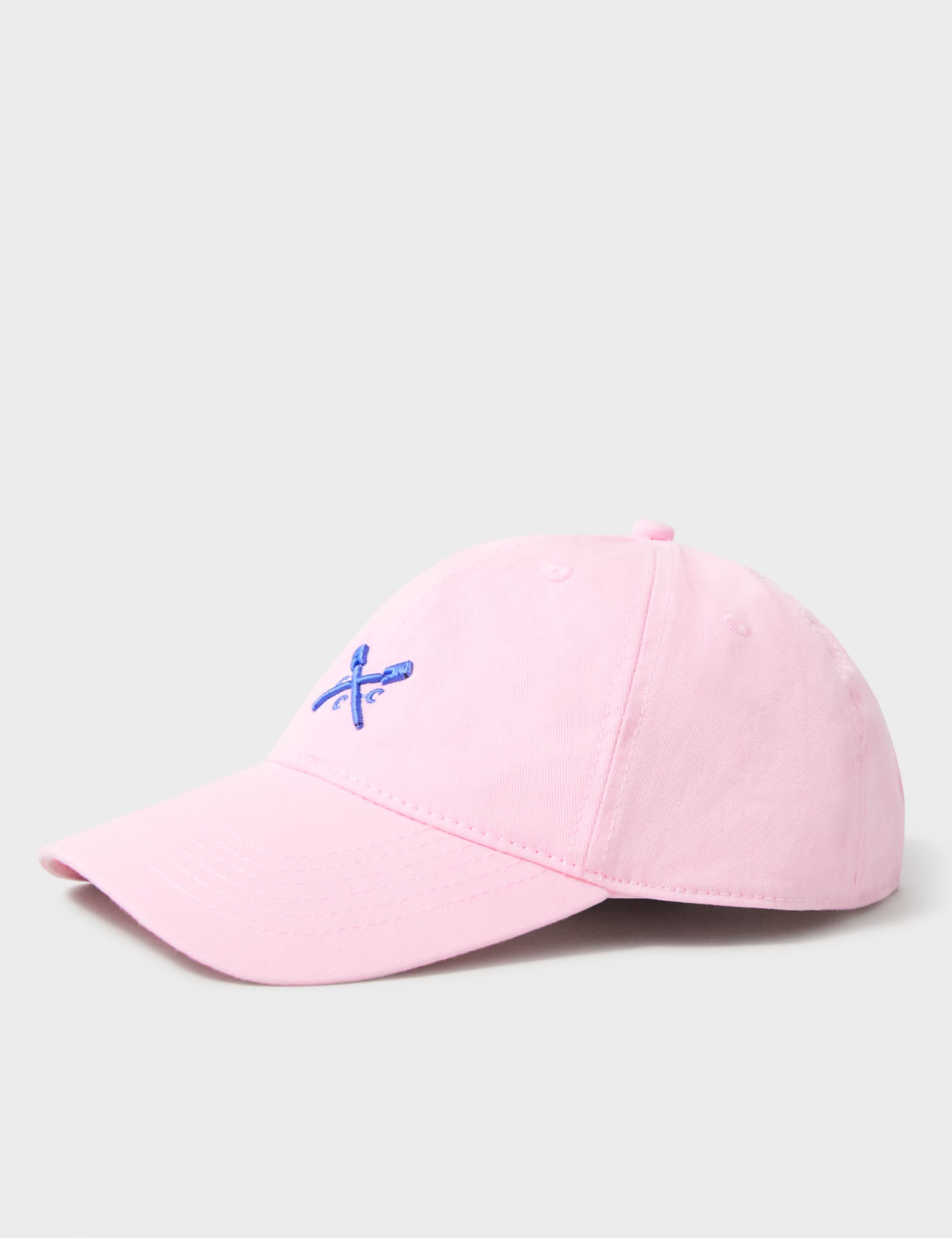 Crew Clothing Women's Pure Cotton Baseball Cap - Light Pink, Green,Light Pink