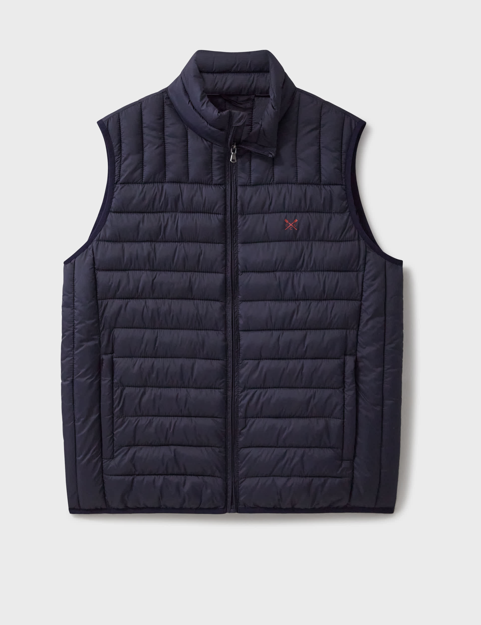 Crew Clothing Men's Lowther Padded Gilet - S - Navy, Navy