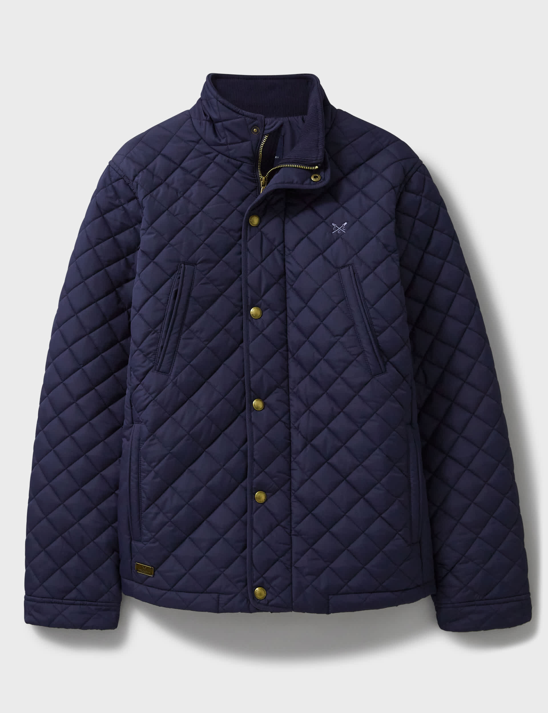 Crew Clothing Men's Quilted Jacket - M - Navy, Navy