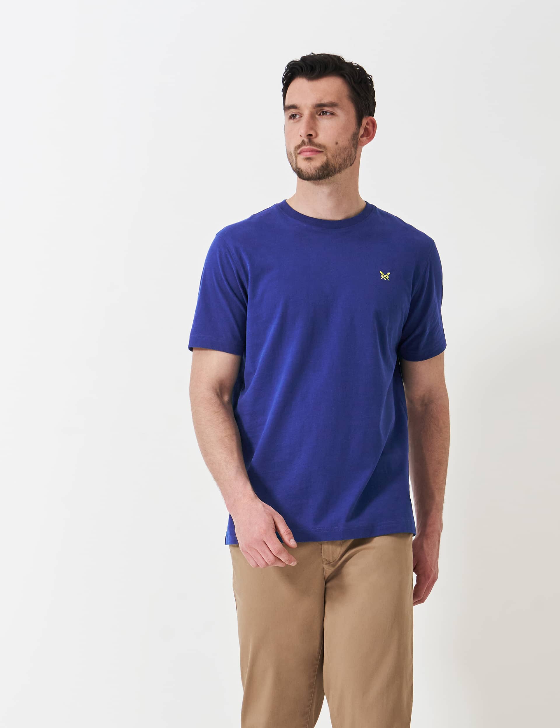 Crew Clothing Men's Pure Cotton Crew Neck T-Shirt