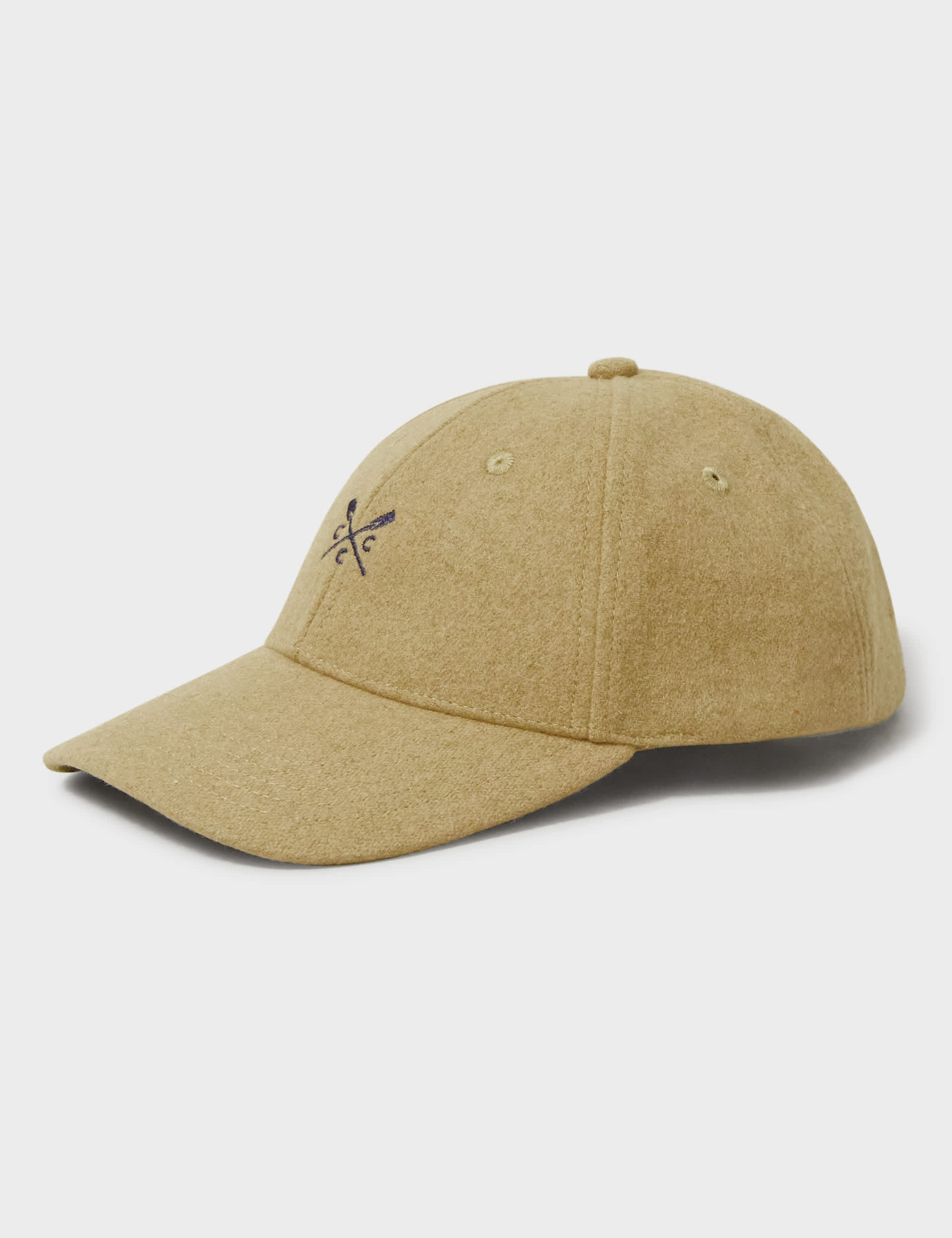 Crew Clothing Women's Wool Rich Baseball Cap - Natural, Natural