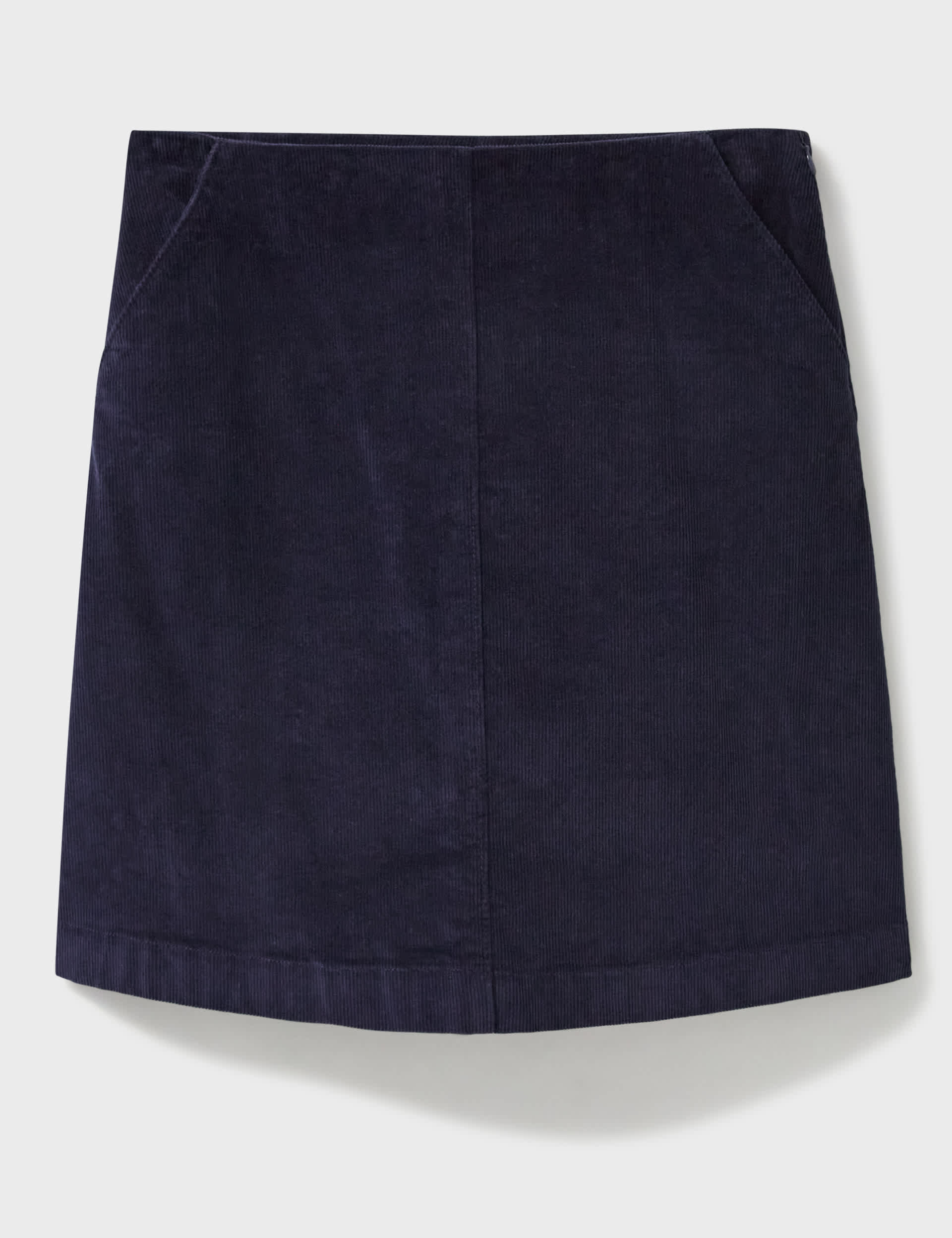 Crew Clothing Women's Cord Mini A-Line Skirt - 16 - Navy, Navy