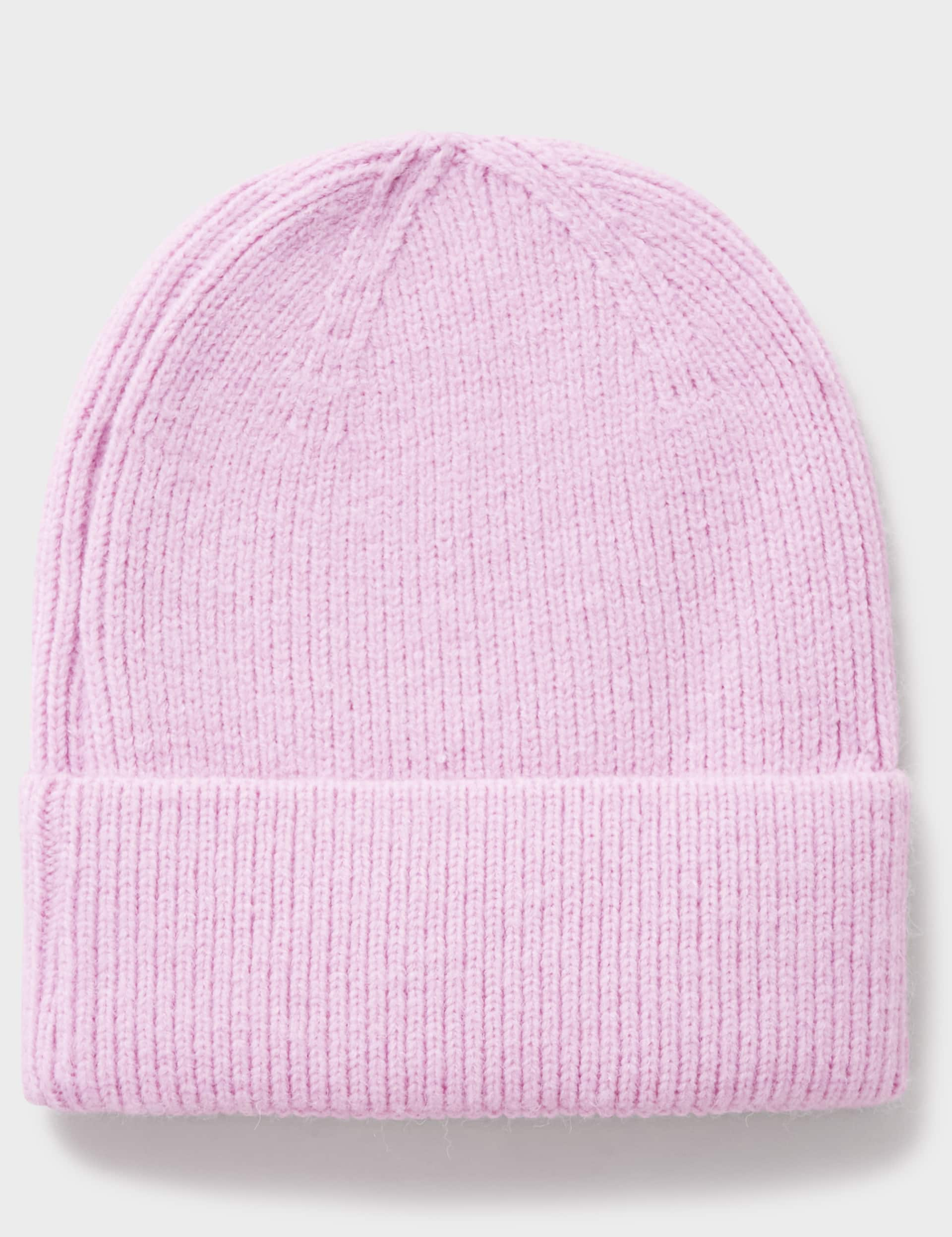 Crew Clothing Women's Knitted Beanie Hat - Light Pink, Light Pink